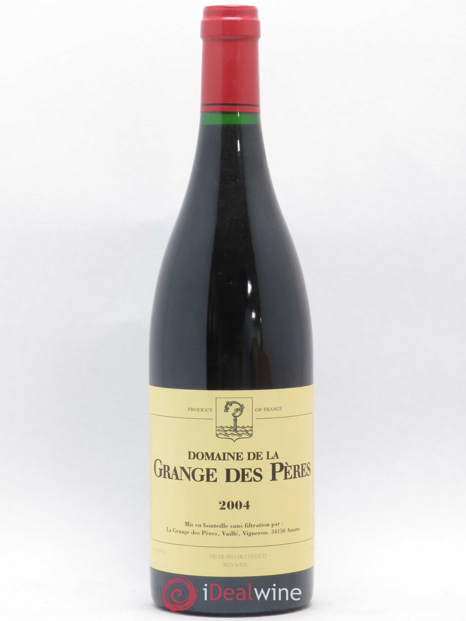 Pays d'Hérault Grange des Pères Laurent Vaillé 2004 - Lot de 1 bouteille - 0