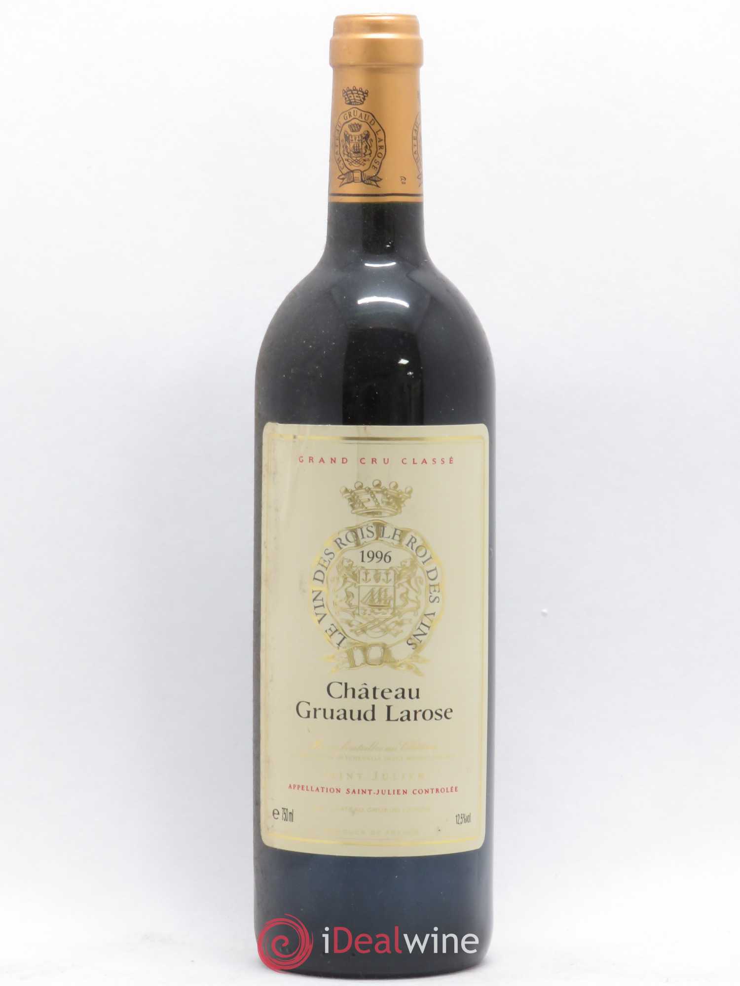 Château Gruaud Larose 2ème Grand Cru Classé 1996 - Lot de 1 bouteille - 0