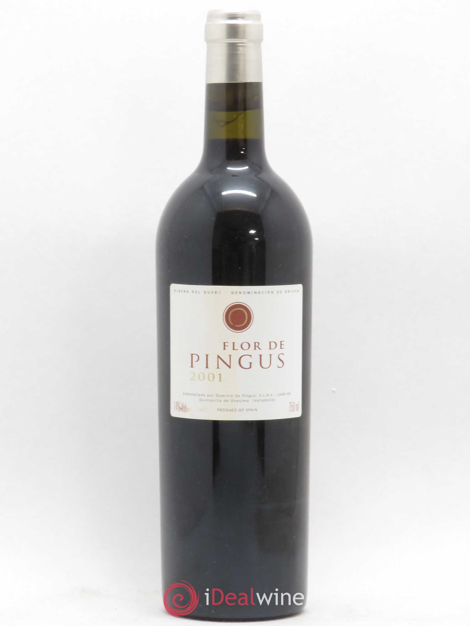 Ribera Del Duero Flor de Pingus Dominio de Pingus - Peter Sisseck 2001 - Lot de 1 bouteille - 0