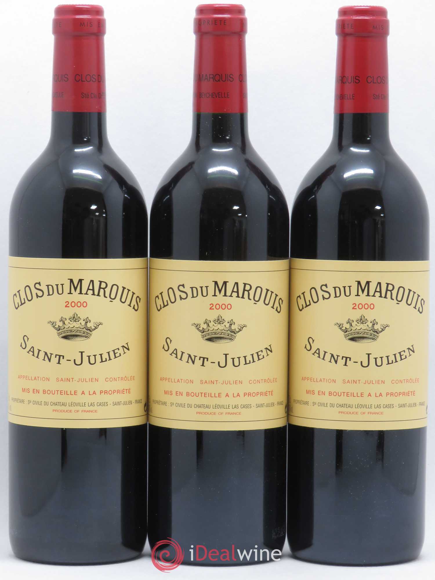 Clos du Marquis 2000 - Lot de 12 bouteilles - 1