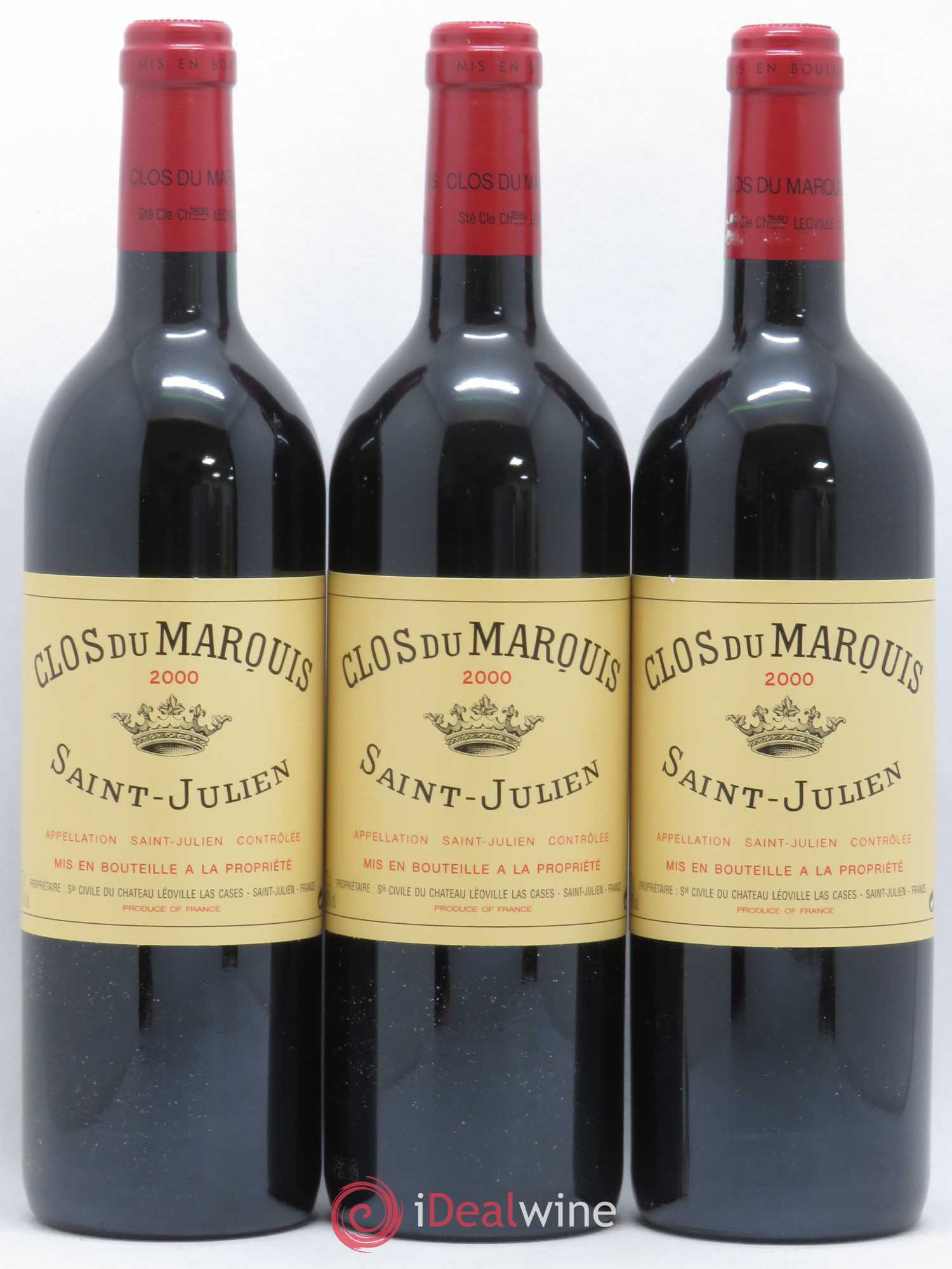 Clos du Marquis 2000 - Lot de 12 bouteilles - 3