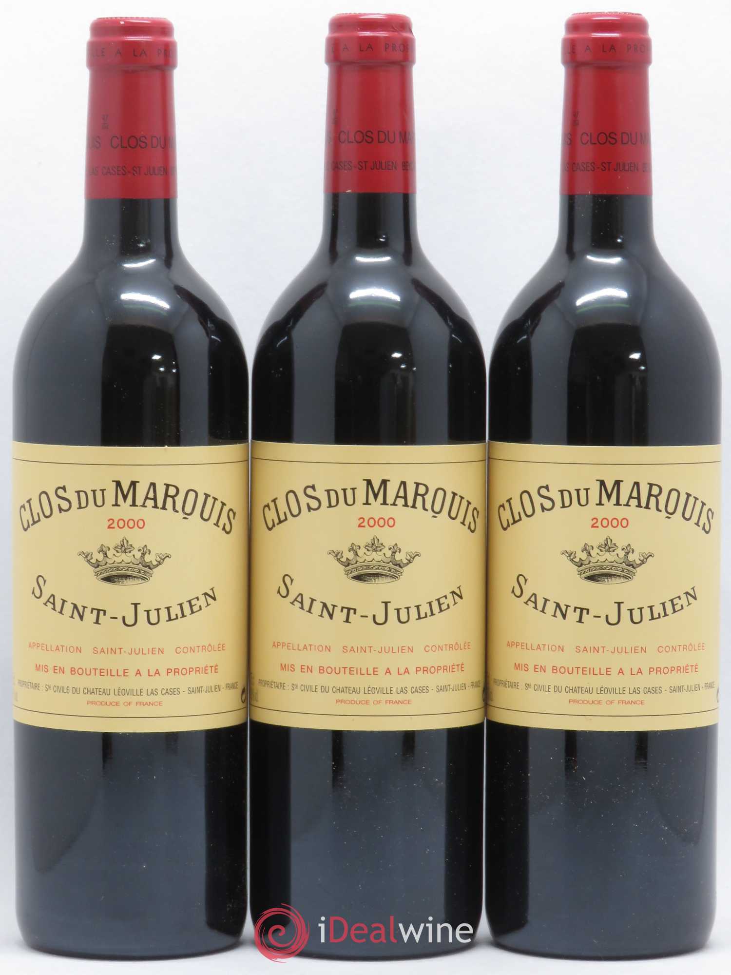 Clos du Marquis 2000 - Lot de 12 bouteilles - 4