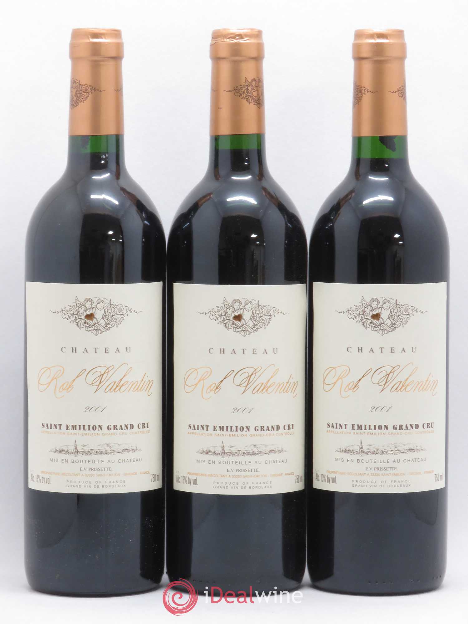 Château Rol Valentin Grand Cru Classé 2001 - Lot de 12 bouteilles - 4