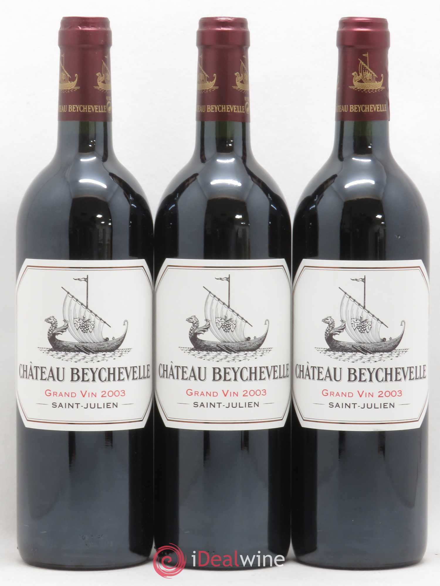 Château Beychevelle 4ème Grand Cru Classé 2003 - Lot de 12 bouteilles - 3