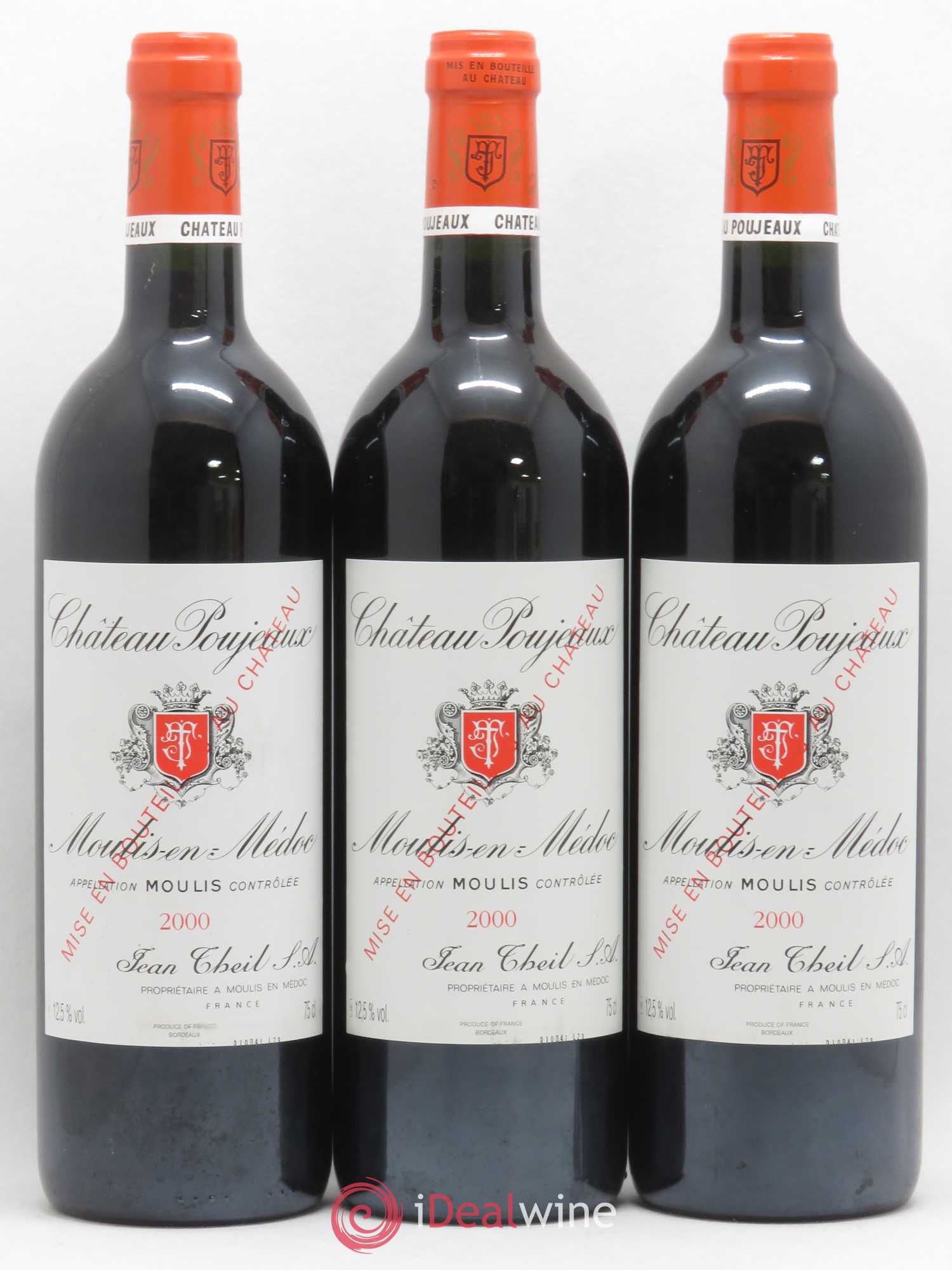 Château Poujeaux 2000 - Lot de 12 bouteilles - 3