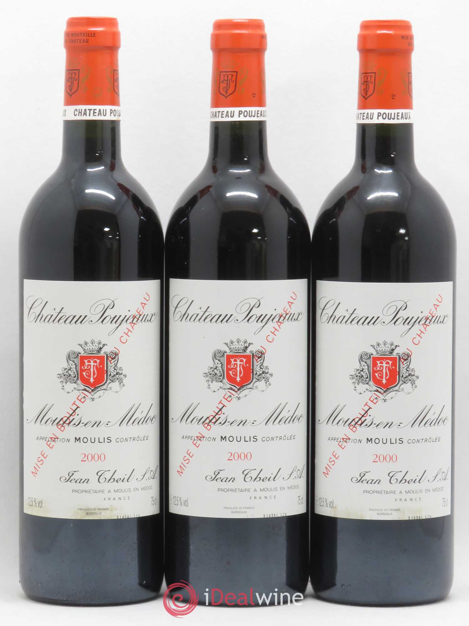Château Poujeaux 2000 - Lot de 12 bouteilles - 4