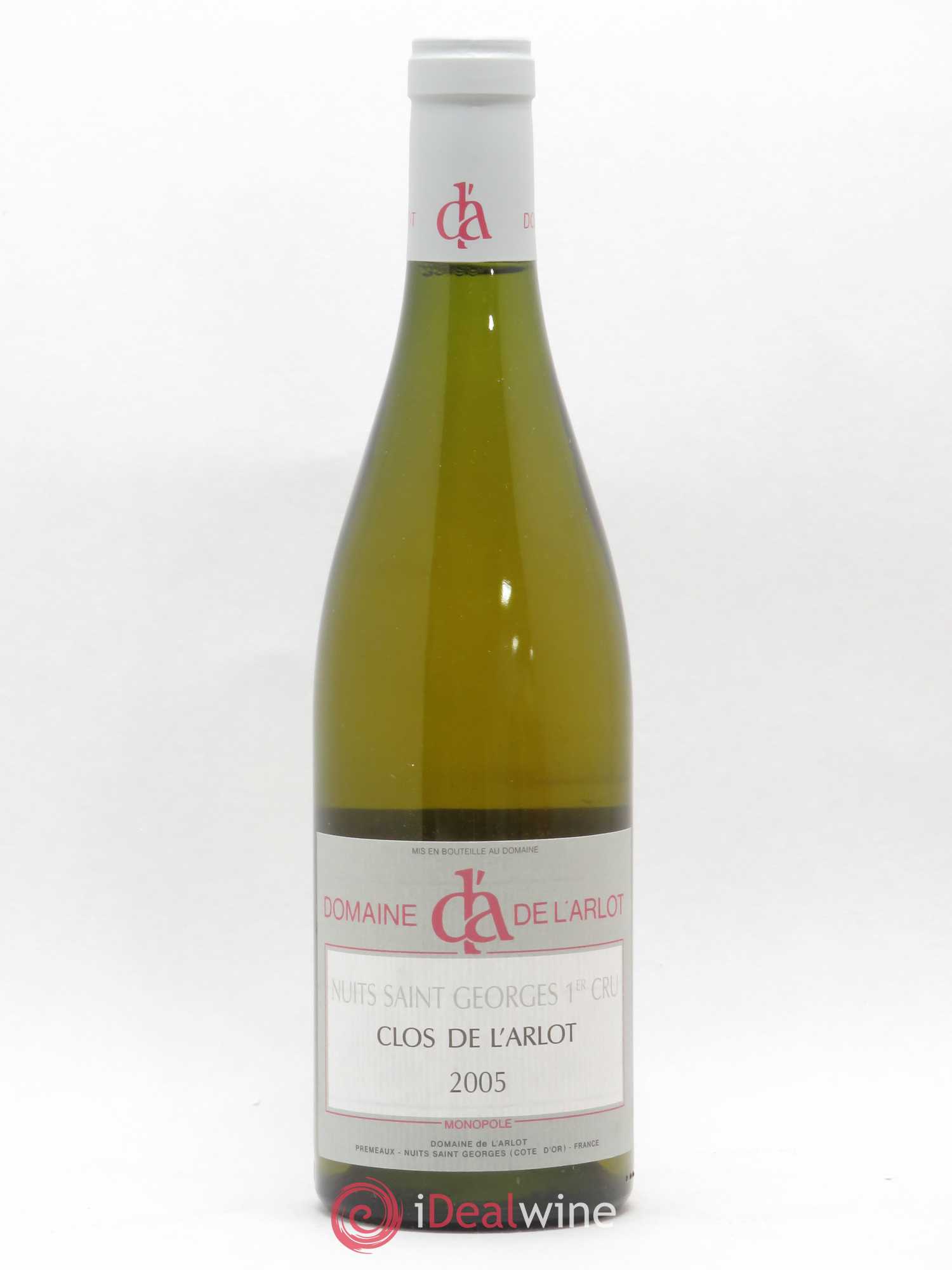 Nuits-Saint-Georges 1er Cru Clos de l'Arlot Domaine de l'Arlot 2005 - Lot de 1 bouteille - 0