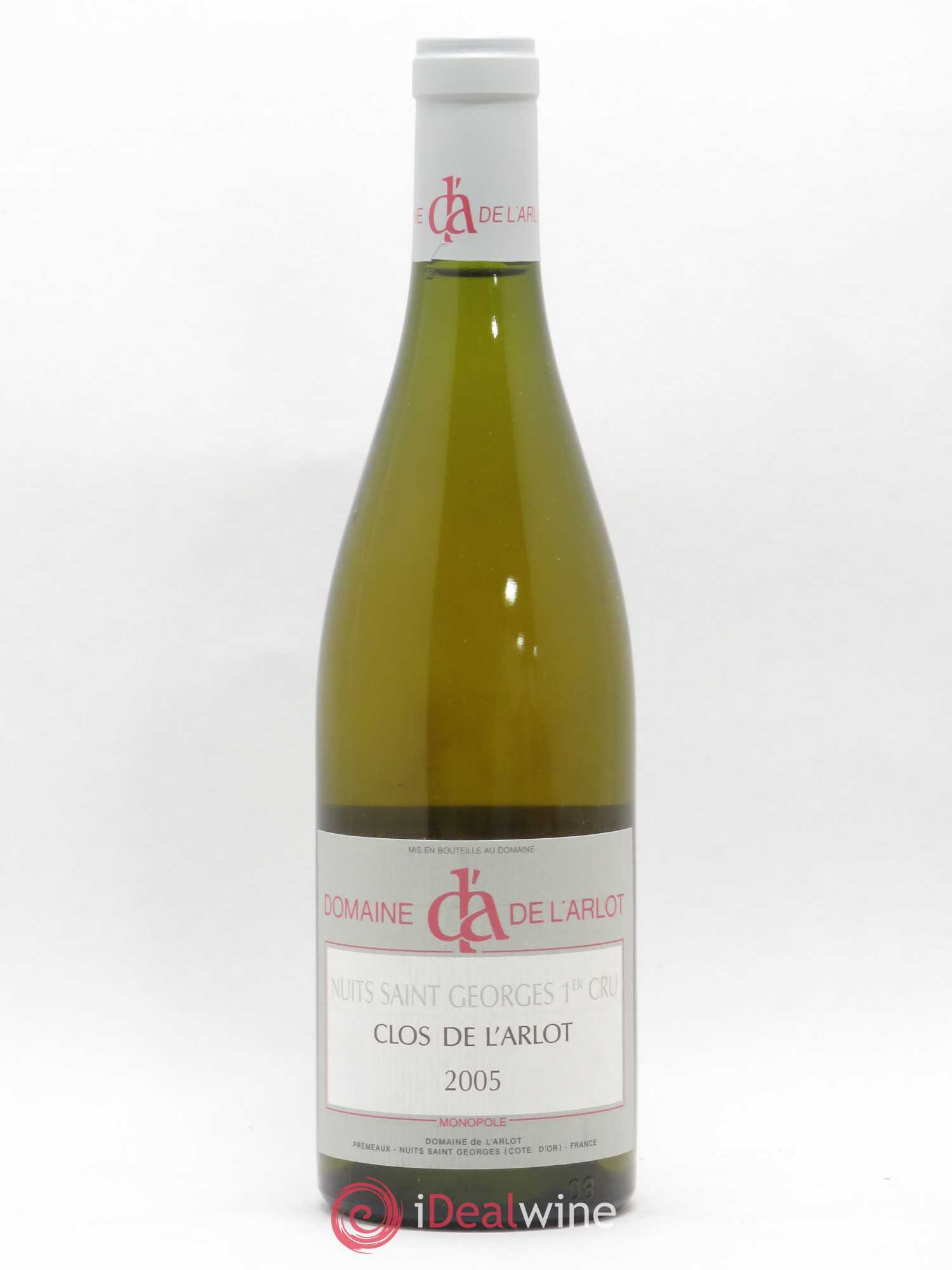 Nuits-Saint-Georges 1er Cru Clos de l'Arlot Domaine de l'Arlot 2005 - Lot de 1 bouteille - 0