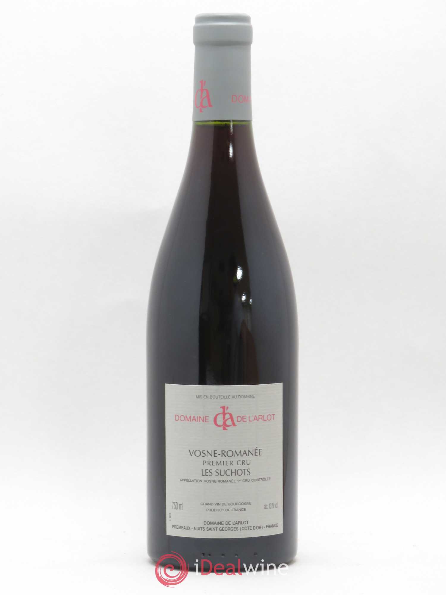 Vosne-Romanée 1er Cru Les Suchots Domaine de l'Arlot 2001 - Lot de 1 bouteille - 1