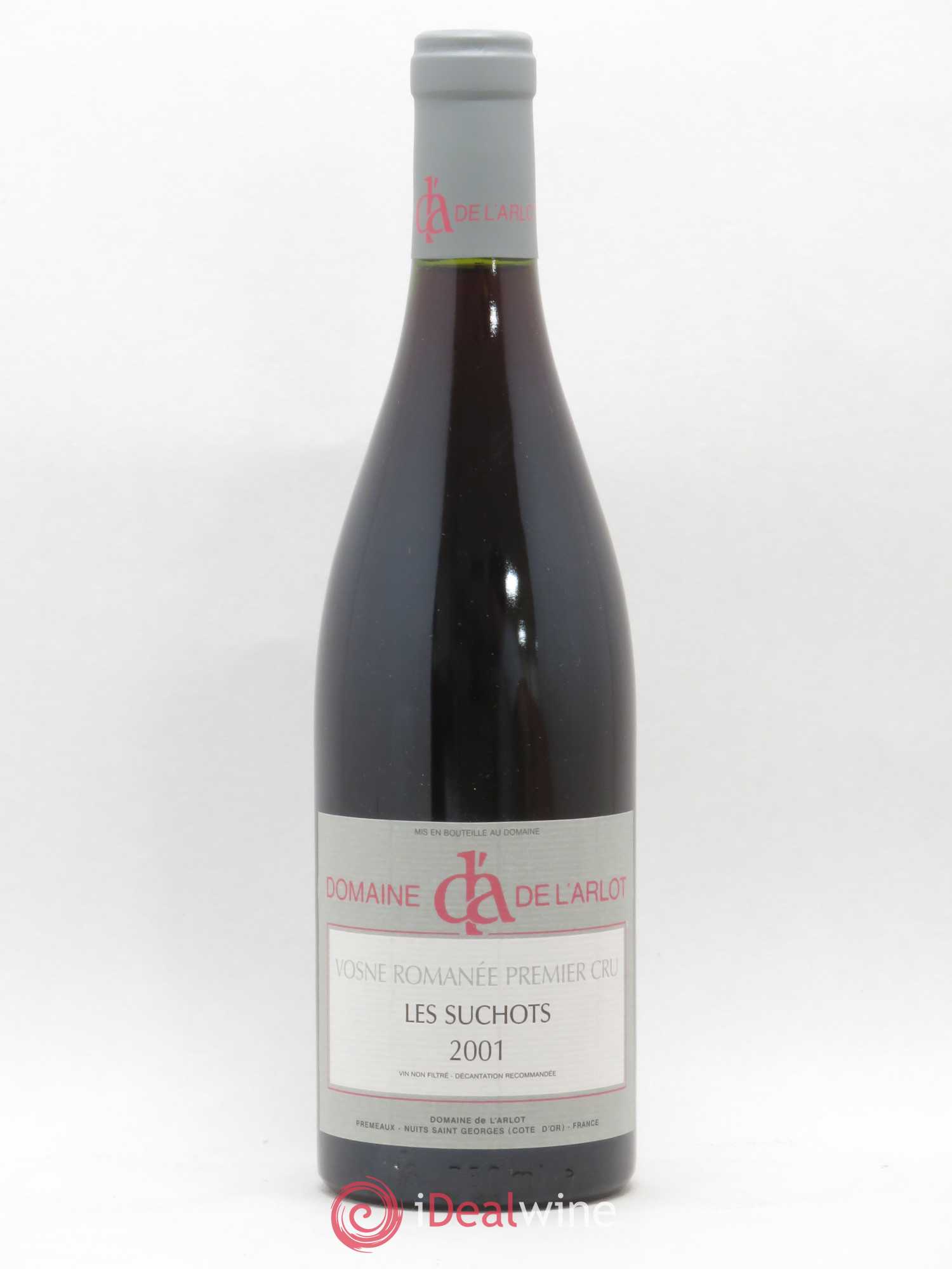 Vosne-Romanée 1er Cru Les Suchots Domaine de l'Arlot 2001 - Lot de 1 bouteille - 0
