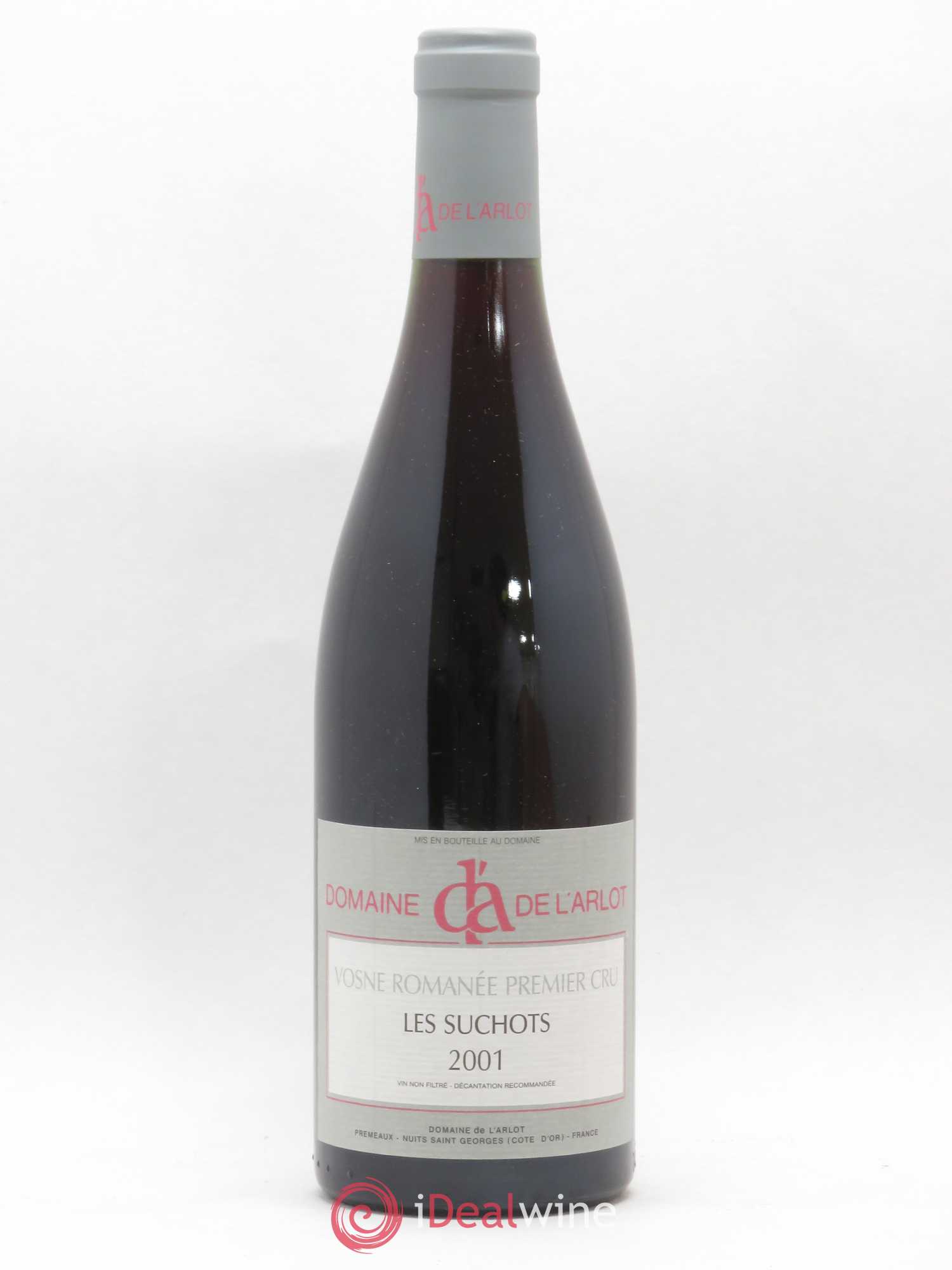 Vosne-Romanée 1er Cru Les Suchots Domaine de l'Arlot 2001 - Lot de 1 bouteille - 0