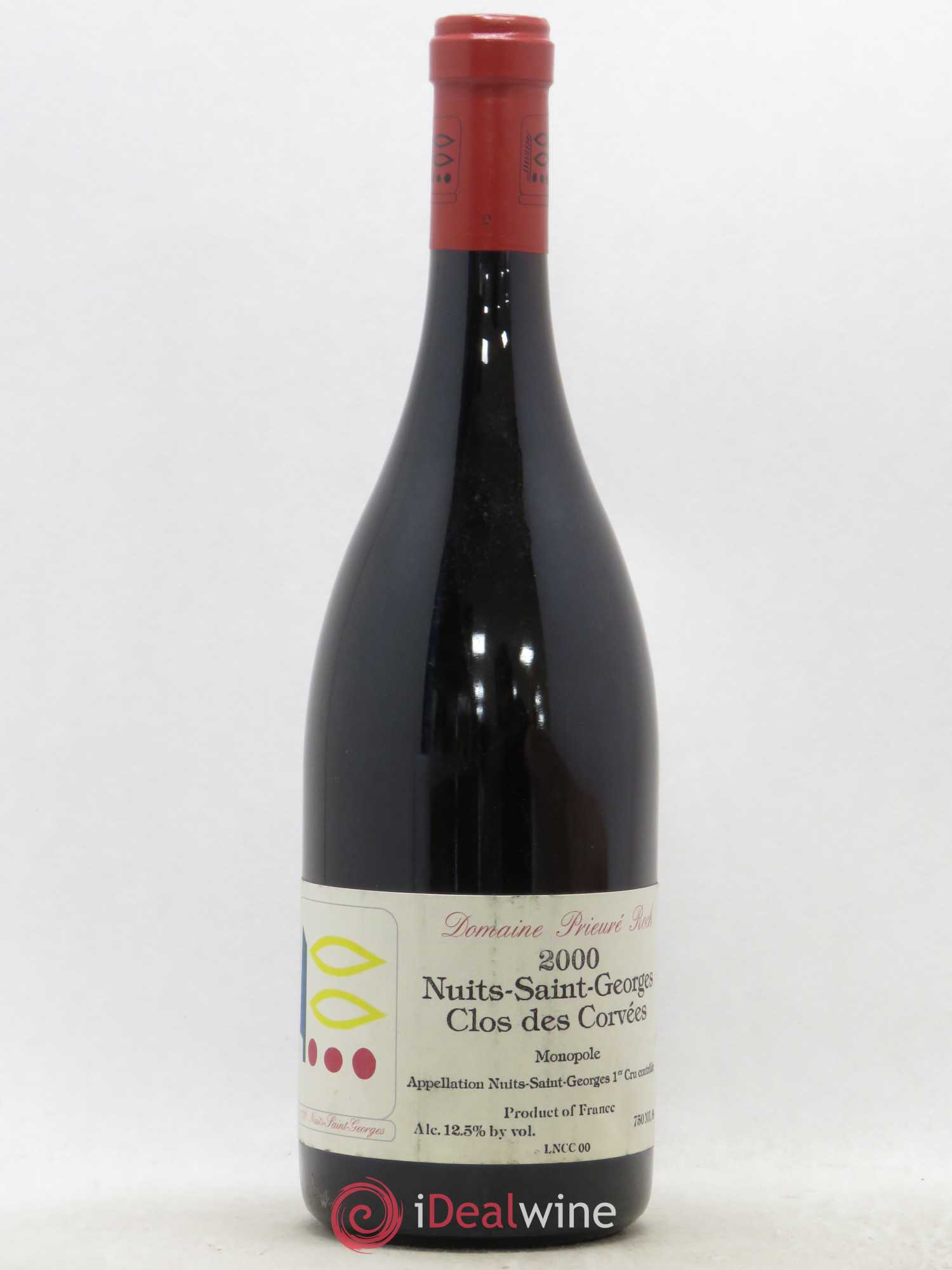 Nuits-Saint-Georges 1er Cru Le Clos des Corvées Prieuré Roch 2000 - Lot de 1 bouteille - 0