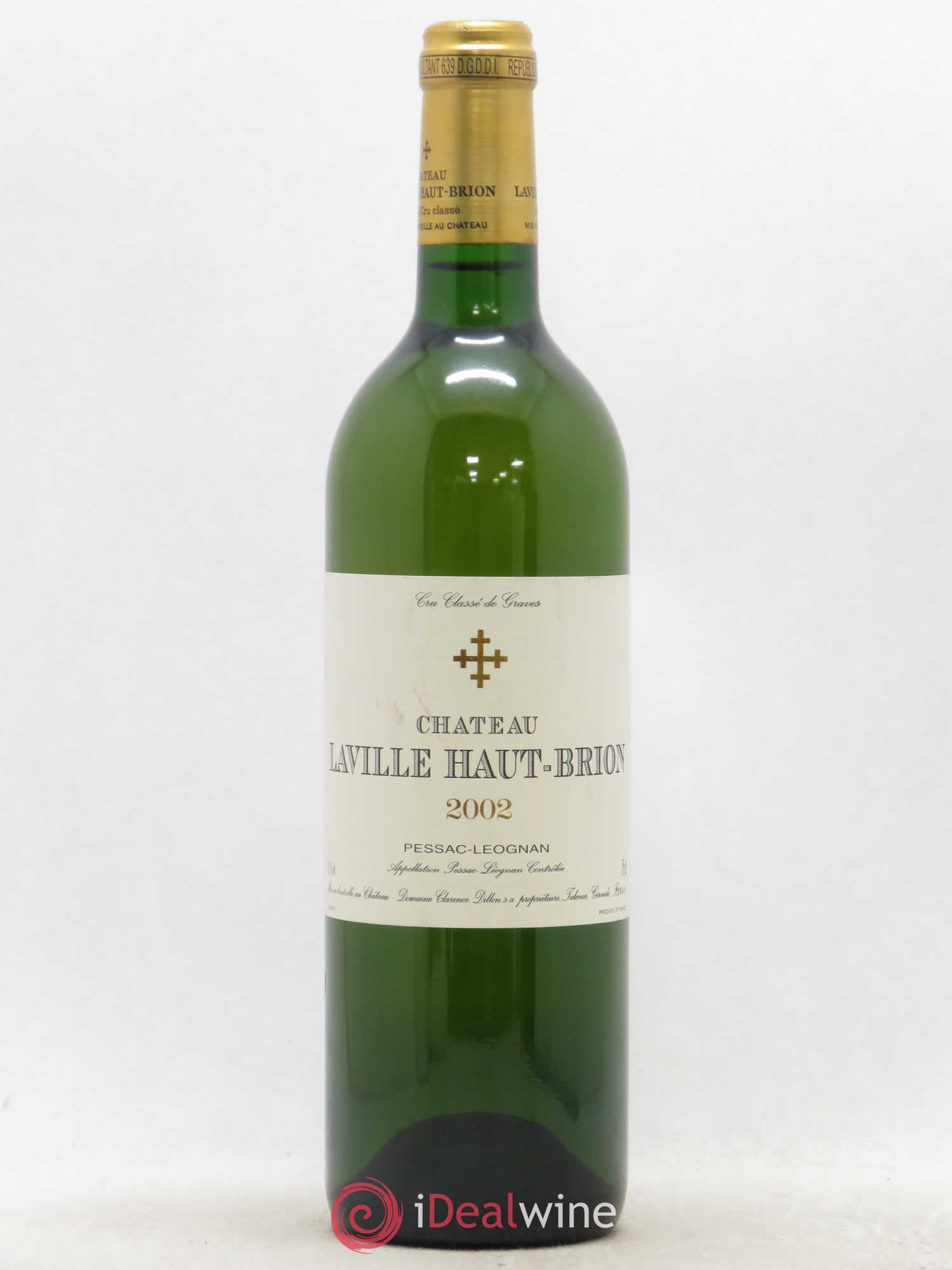 Château Laville Haut-Brion Cru Classé de Graves 2002 - Lot de 1 bouteille - 0