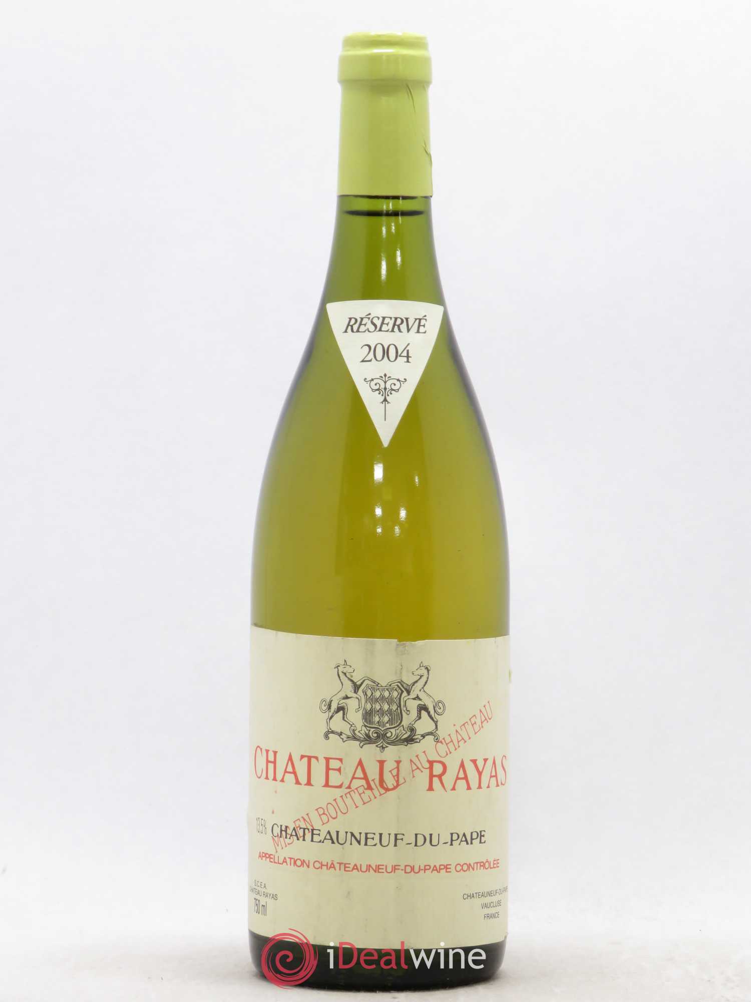 Châteauneuf-du-Pape Château Rayas Emmanuel Reynaud 2004 - Lot de 1 bouteille - 0