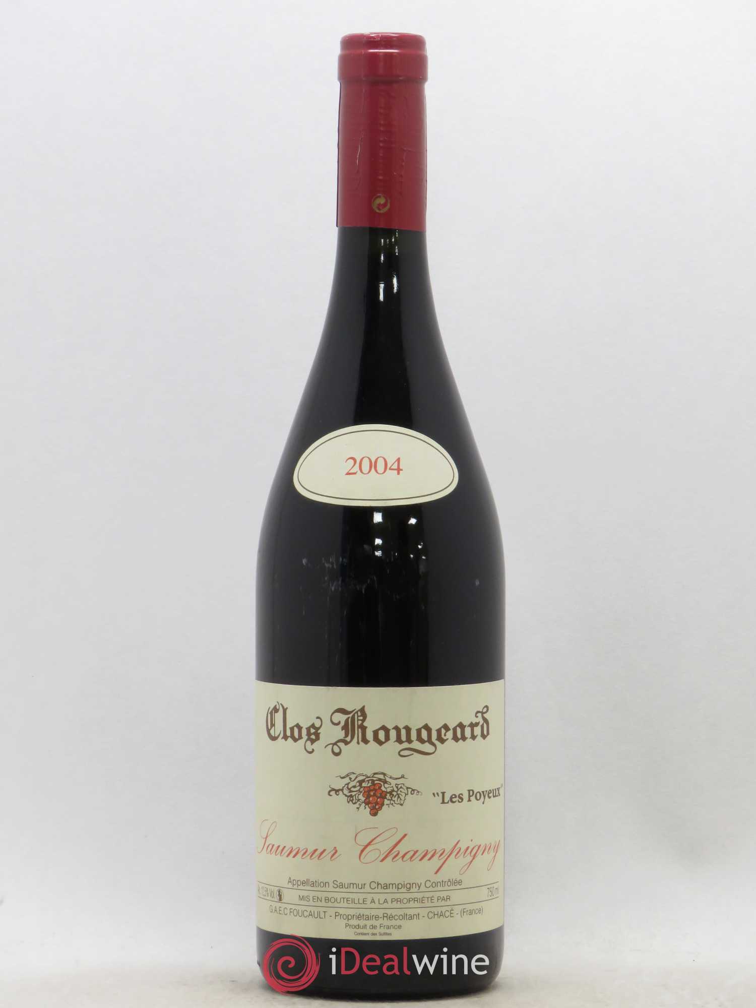 Saumur-Champigny Les Poyeux Clos Rougeard 2004 - Lot de 1 bouteille - 0