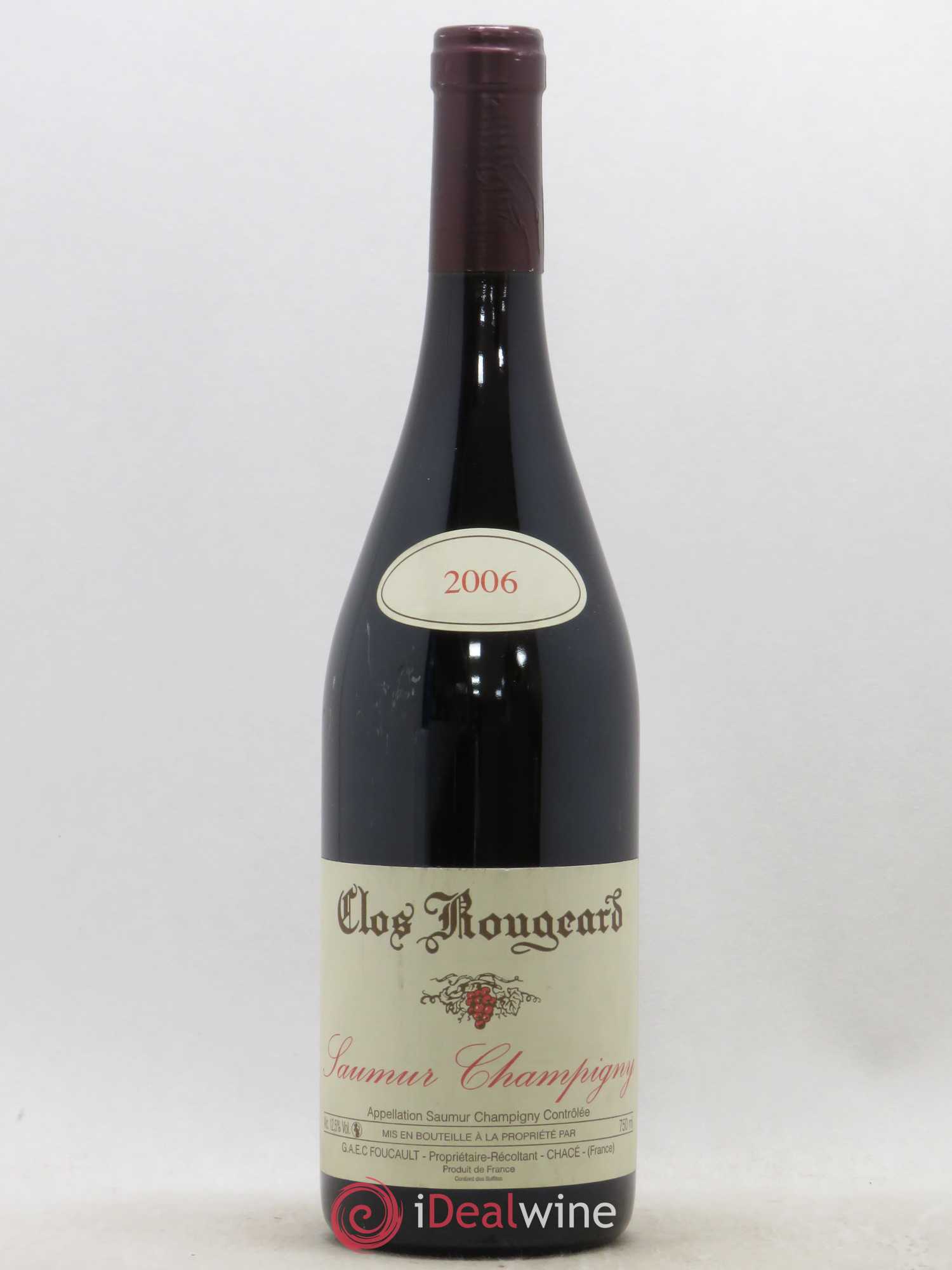 Saumur-Champigny Clos Rougeard 2006 - Lot de 1 bouteille - 0