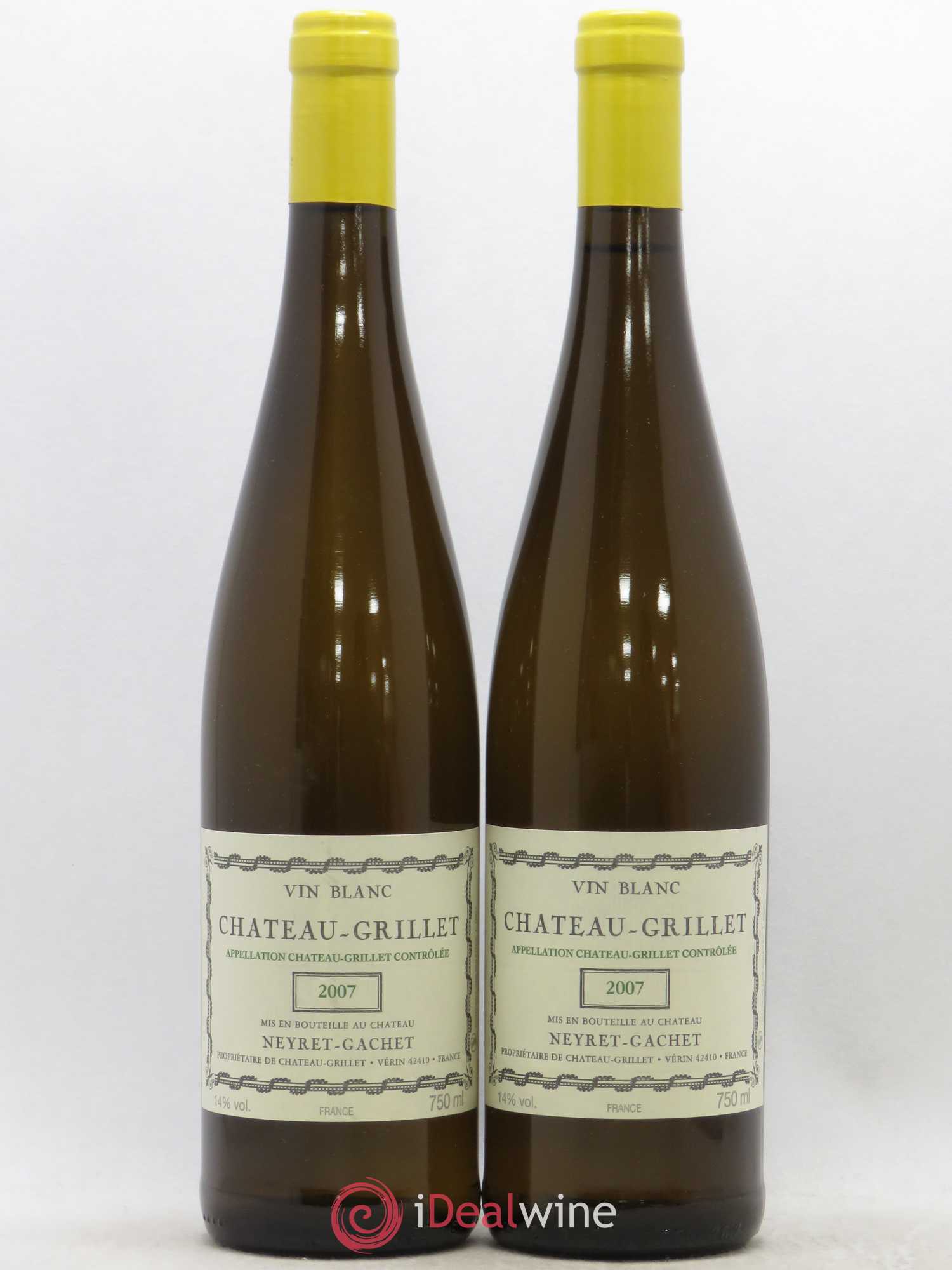 Château Grillet Château-Grillet 2007 - Lot de 2 bouteilles - 0
