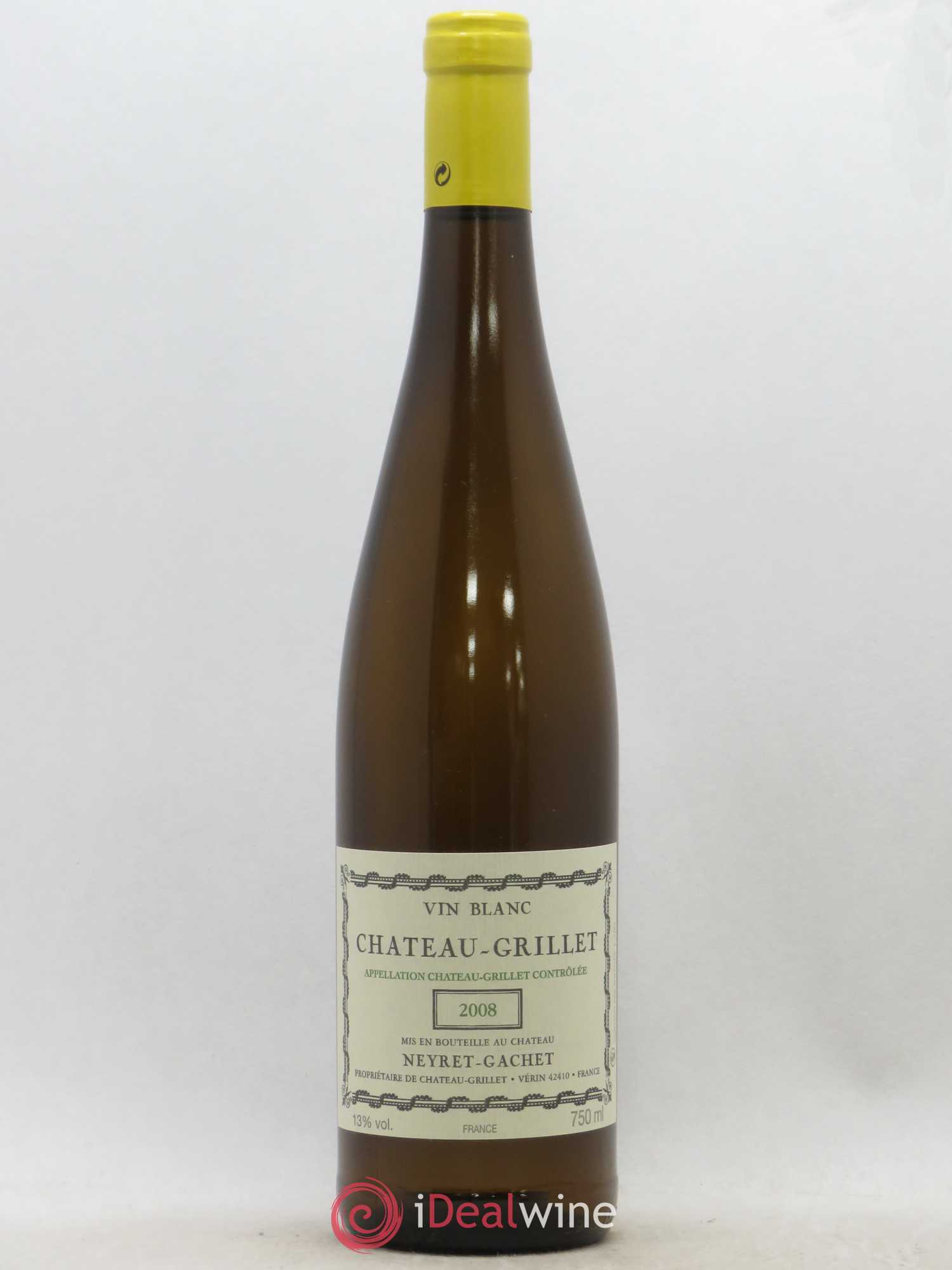Château Grillet Château-Grillet 2008 - Lot de 1 bouteille - 0