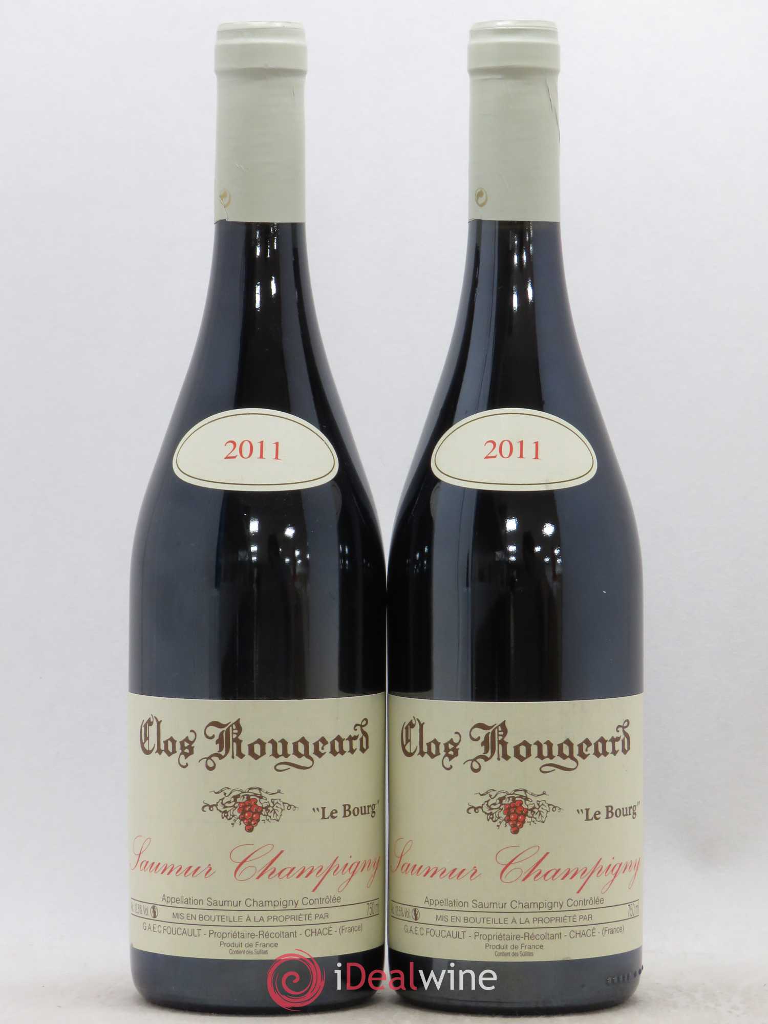 Saumur-Champigny Le Bourg Clos Rougeard 2011 - Lot de 2 bouteilles - 0