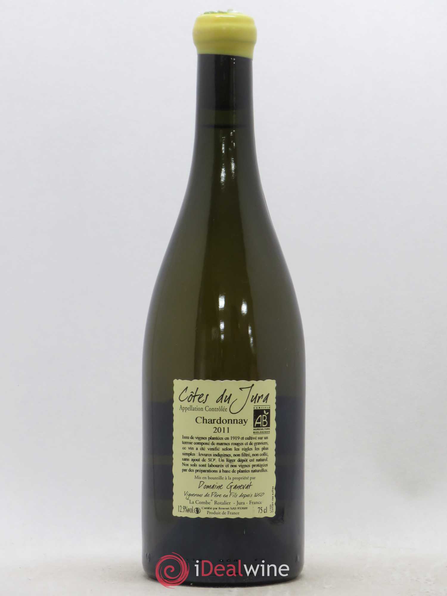 Côtes du Jura Les Grands Teppes Vieilles Vignes Jean-François Ganevat (Domaine) 2011 - Lot de 1 bouteille - 1