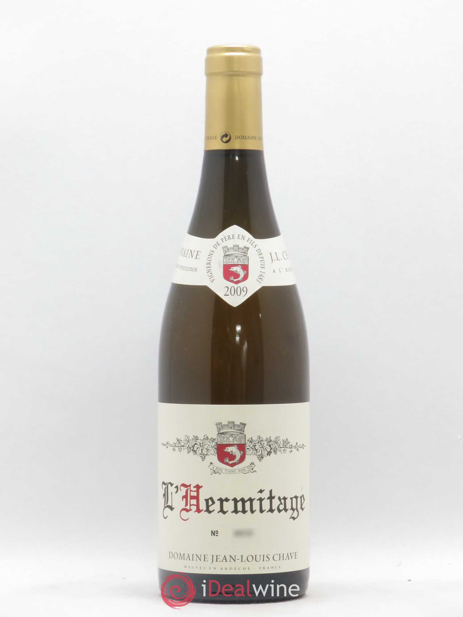 Hermitage Jean-Louis Chave 2009 - Lot de 1 bouteille - 0