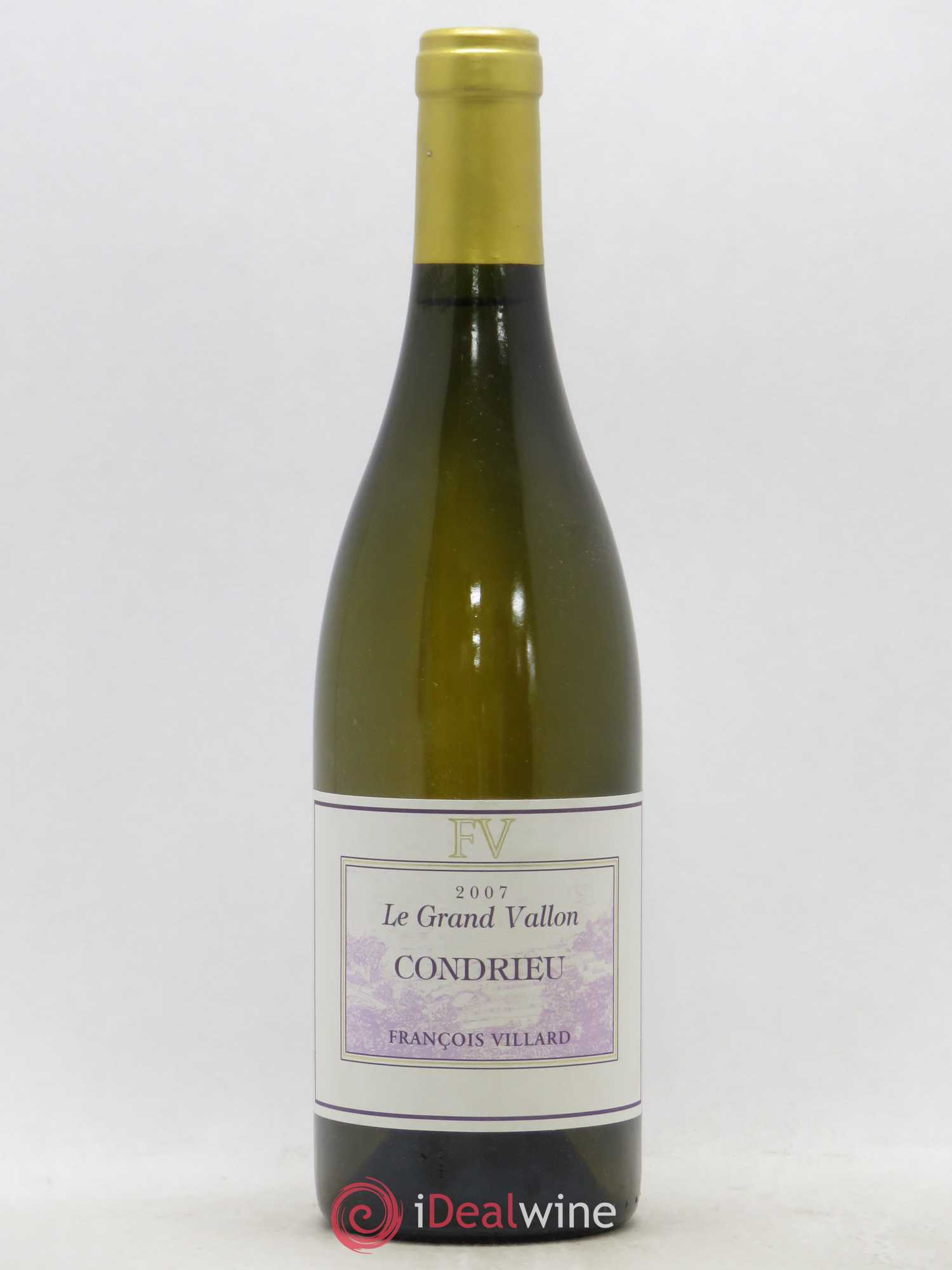Condrieu Le Grand Vallon François Villard 2007 - Lot de 1 bouteille - 0
