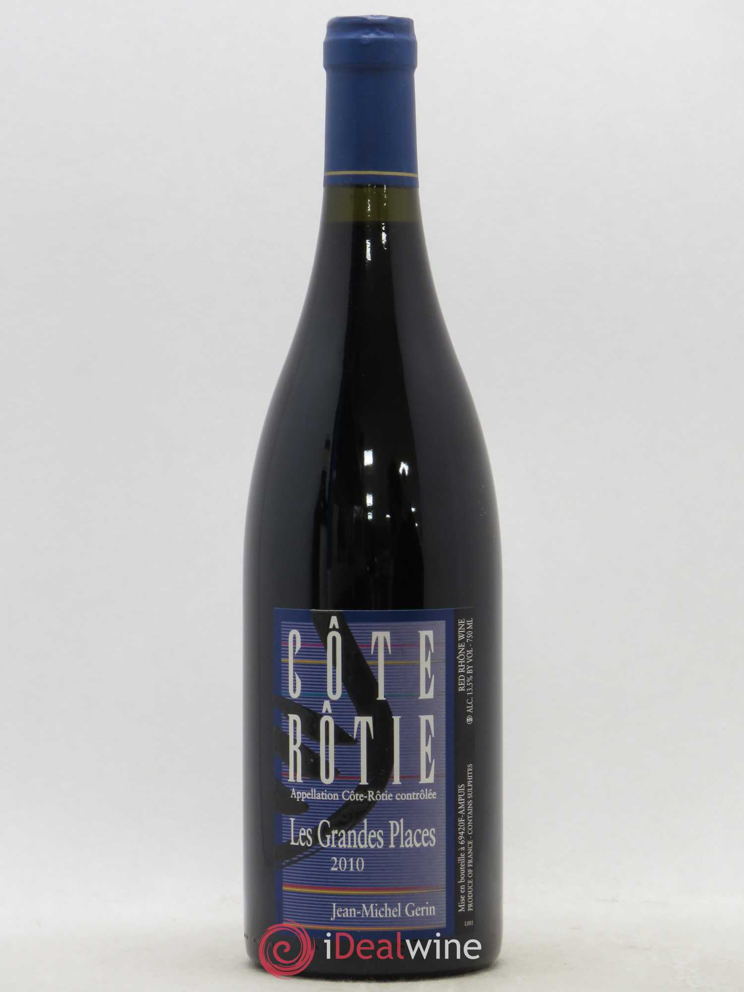 Côte-Rôtie Les Grandes Places Jean-Michel Gerin 2010 - Lot de 1 bouteille - 0