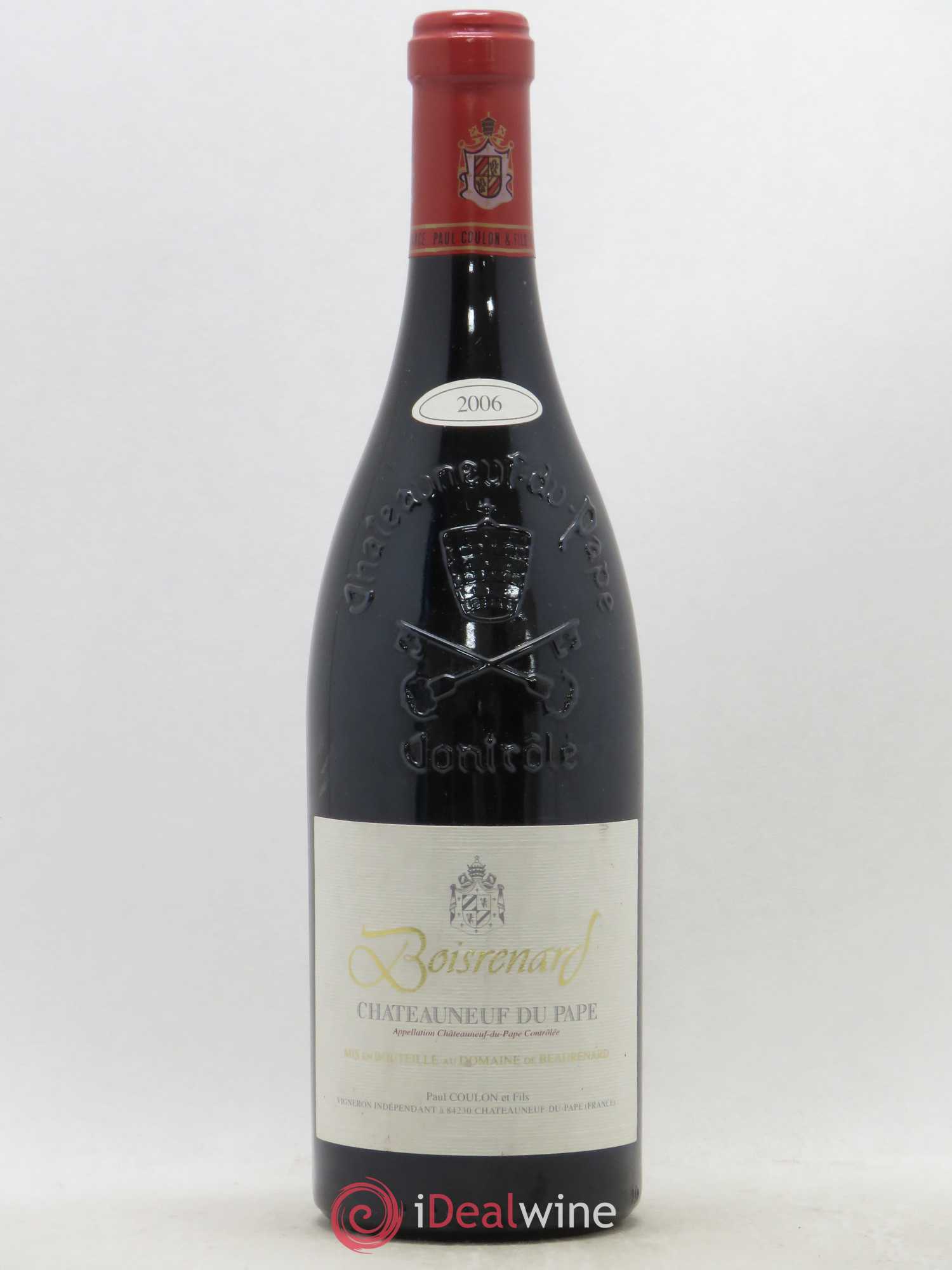 Châteauneuf-du-Pape Cuvée Boisrenard Beaurenard (Domaine de) 2006 - Lot de 1 bouteille - 0