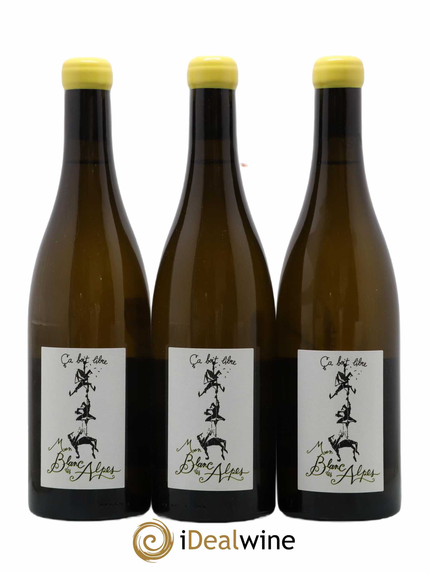 Vin de France Mont Blanc des Alpes Damien Bastian Goddard 2020 - Posten von 3 Flaschen - 0