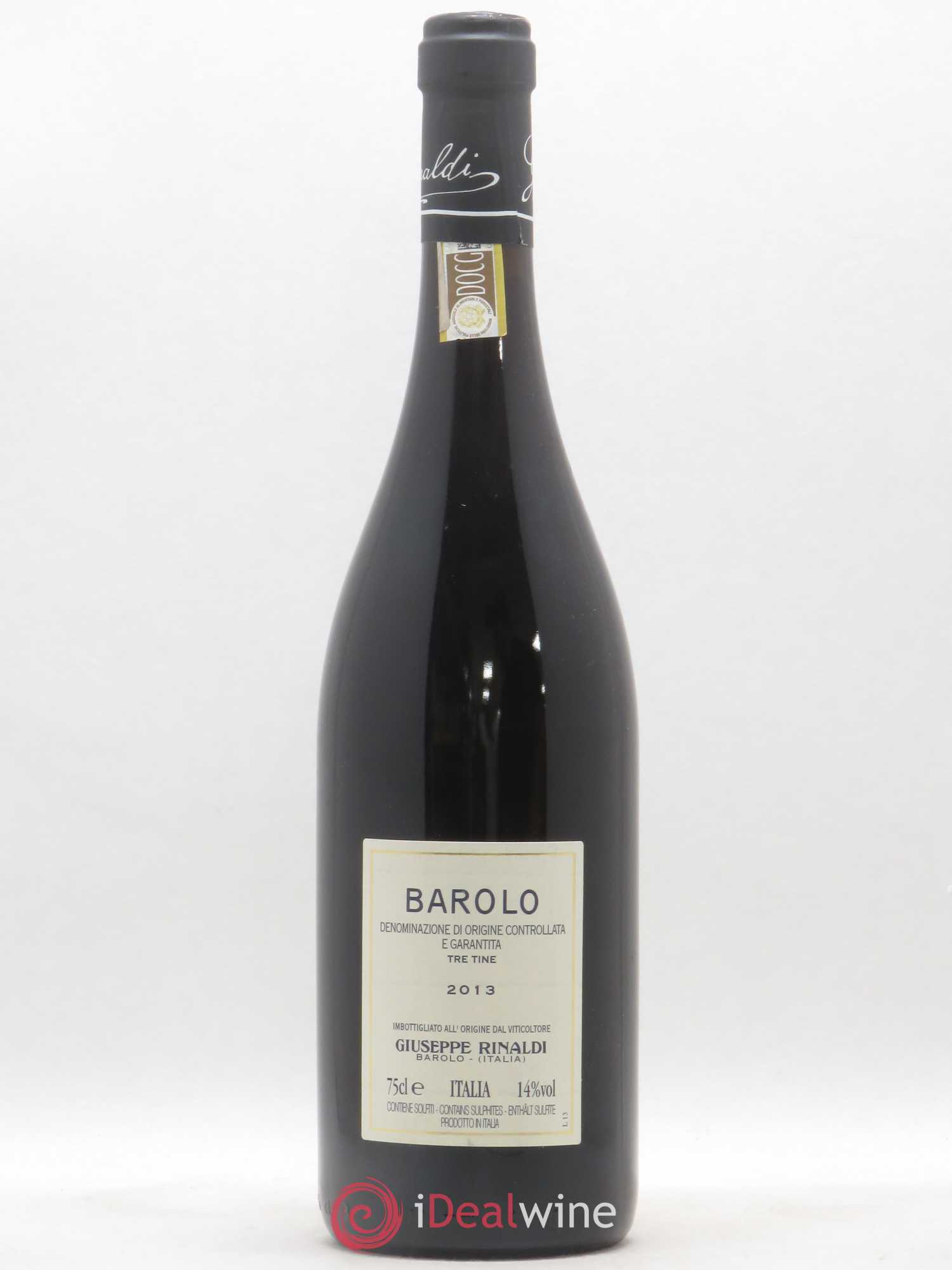 Barolo DOCG Tre Tine Giuseppe Rinaldi 2013 - Posten von 1 Flasche - 1