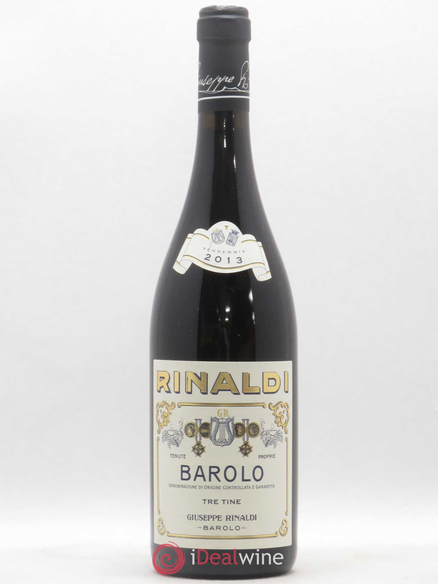 Barolo DOCG Tre Tine Giuseppe Rinaldi 2013 - Posten von 1 Flasche - 0
