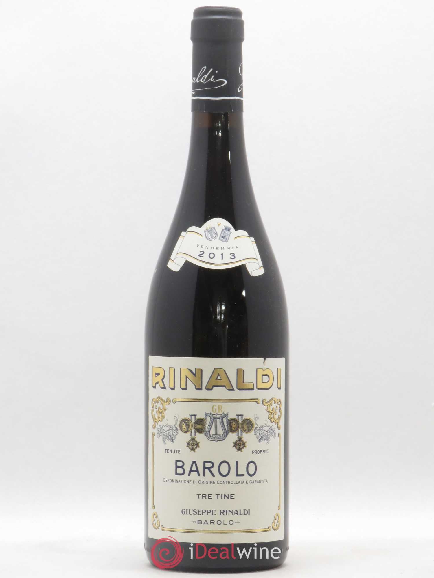 Barolo DOCG Tre Tine Giuseppe Rinaldi 2013 - Lot de 1 bouteille - 0