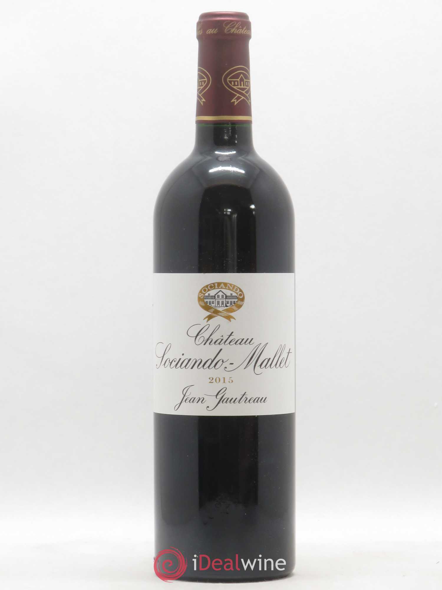 Château Sociando Mallet 2015 - Lot de 1 bouteille - 0