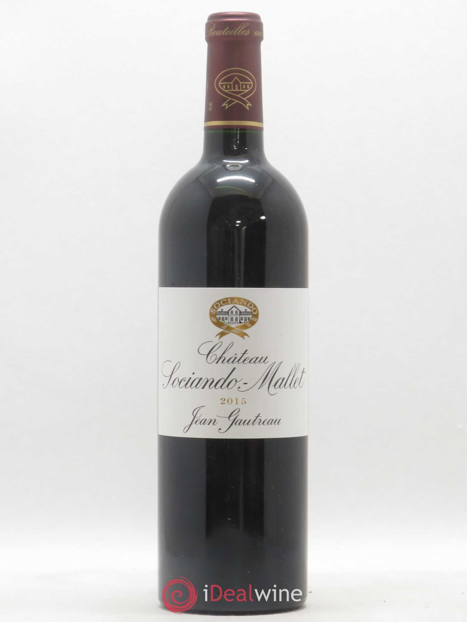 Château Sociando Mallet 2015 - Lot de 1 bouteille - 0