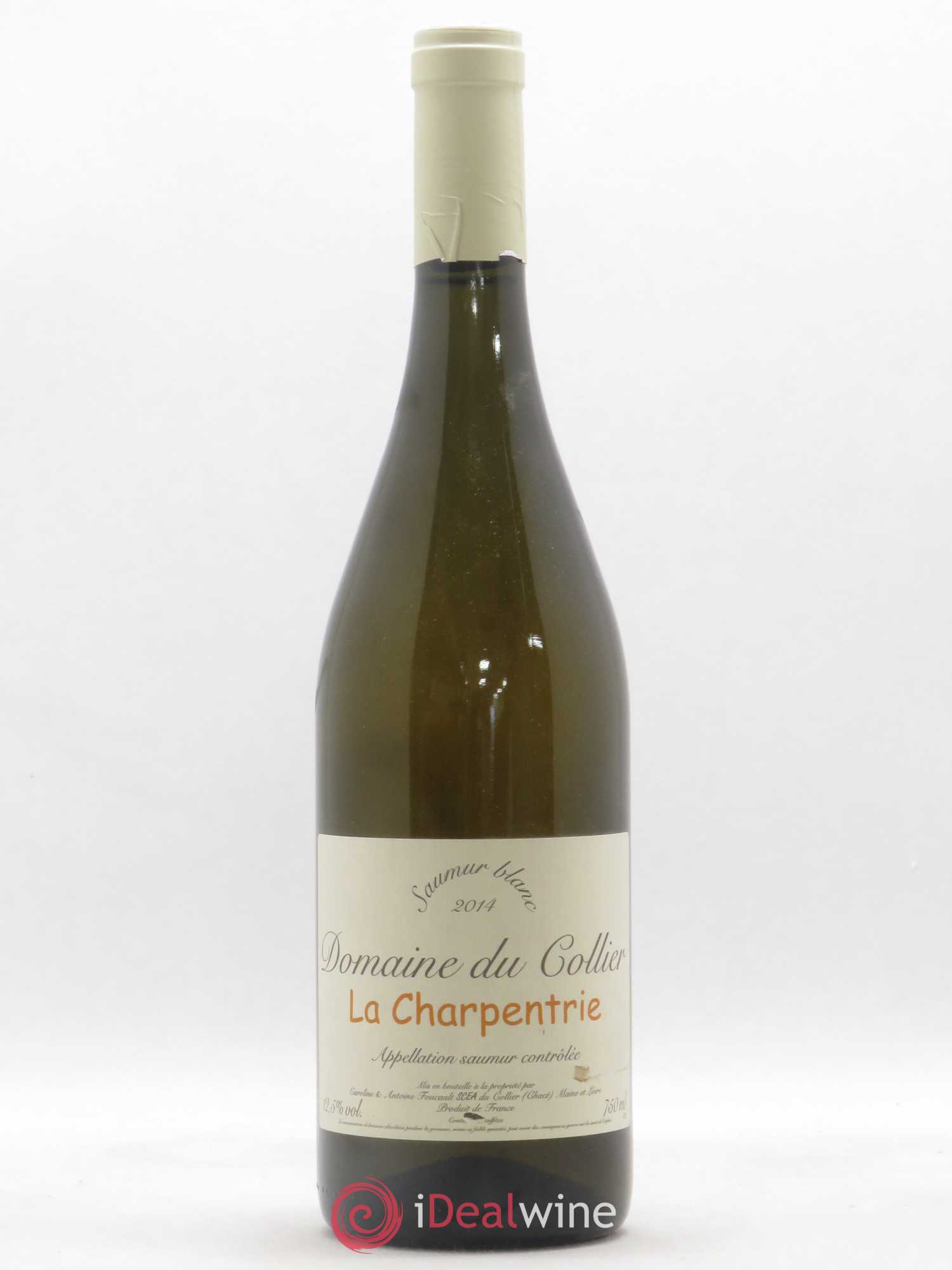 Saumur La Charpentrie Domaine du Collier 2014 - Lot de 1 bouteille - 0