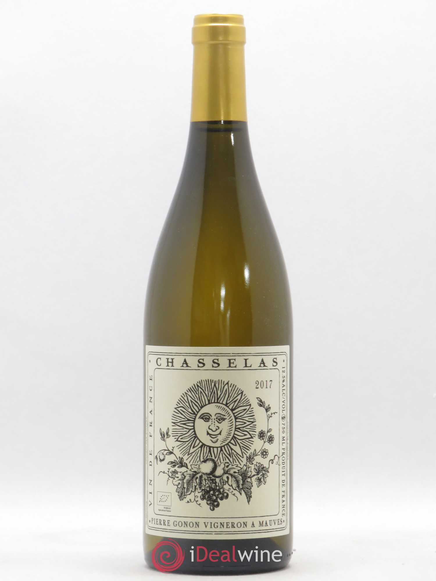 Vin de France Chasselas Gonon (Domaine) 2017 - Lot de 1 bouteille - 0
