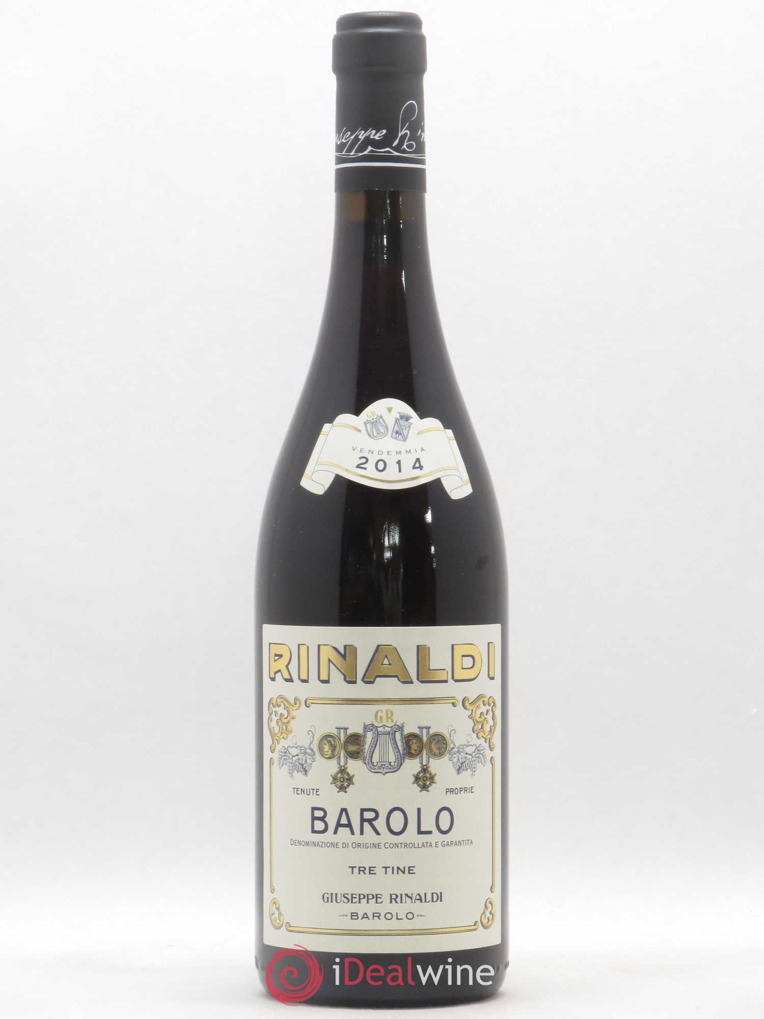 Barolo DOCG Tre Tine Giuseppe Rinaldi 2014 - Posten von 1 Flasche - 0