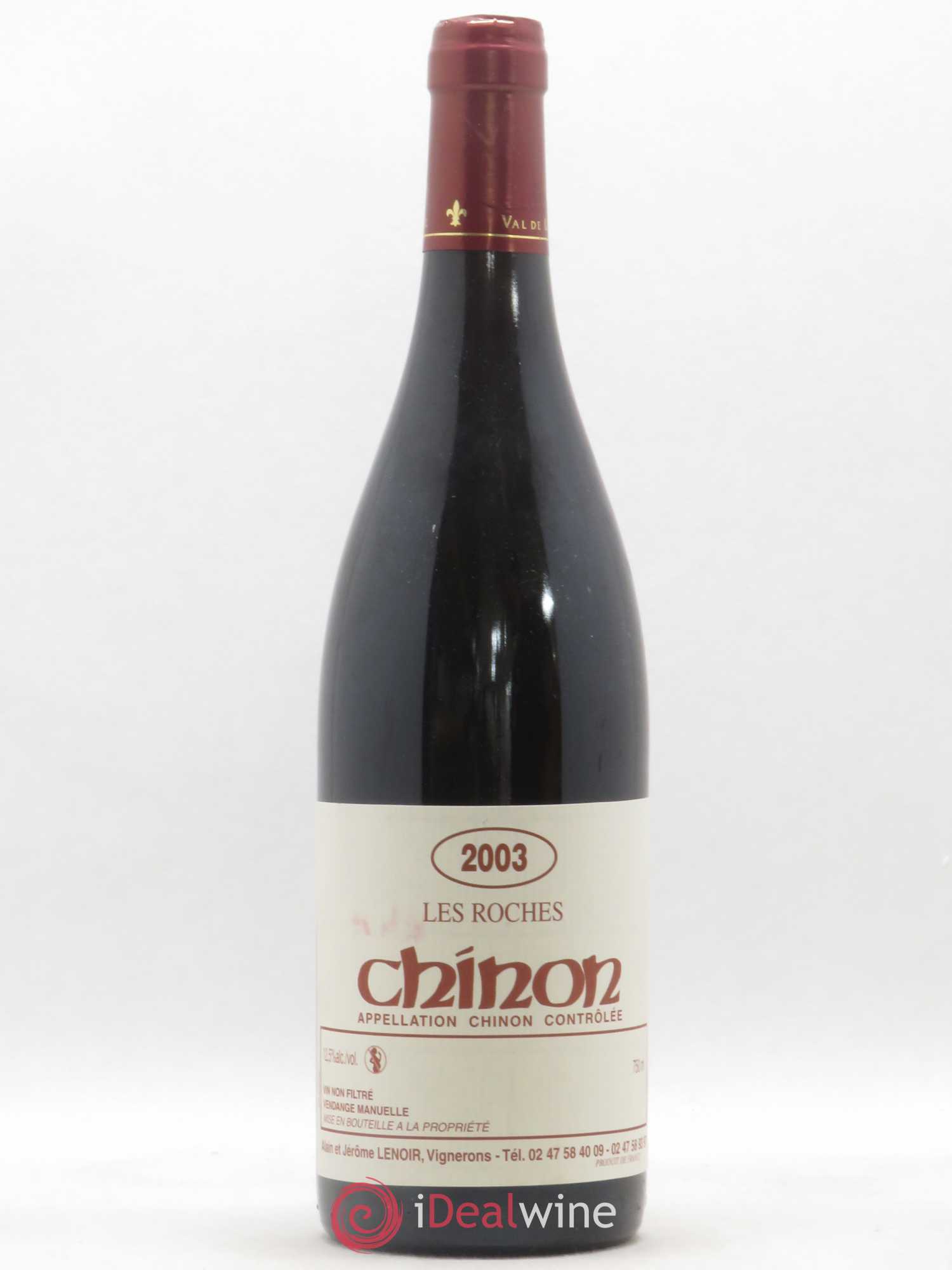 Chinon Les Roches Lenoir (Domaine) 2003 - Lot de 1 bouteille - 0