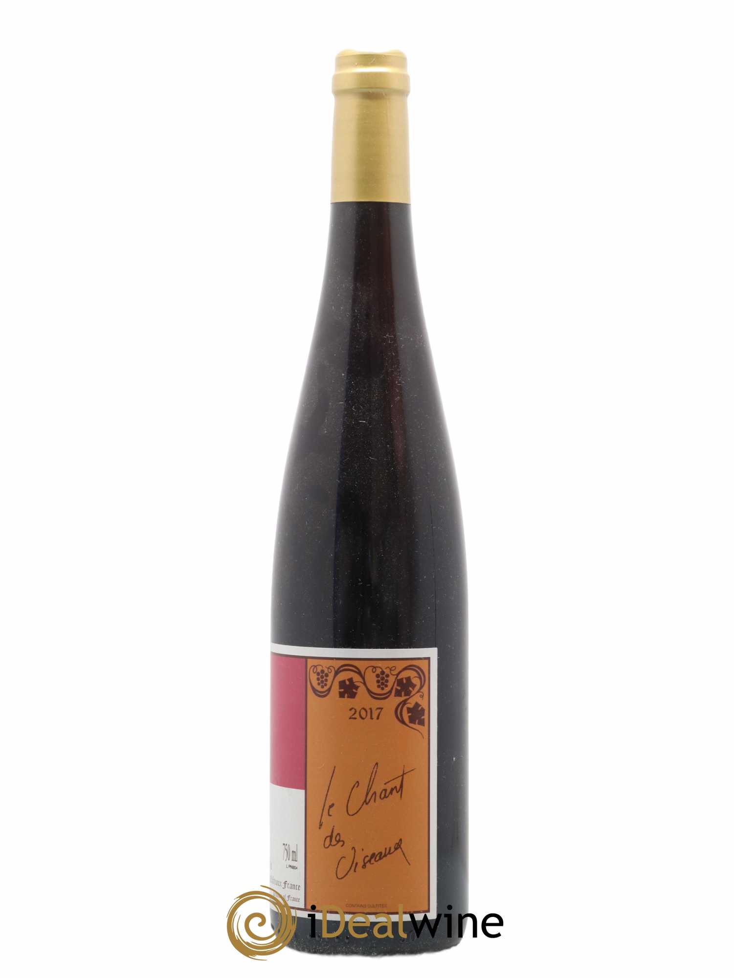 Alsace Pinot noir Le Chant des Oiseaux Gérard Schueller (Domaine)  (no reserve) 2017 - Lot of 1 bottle - 1