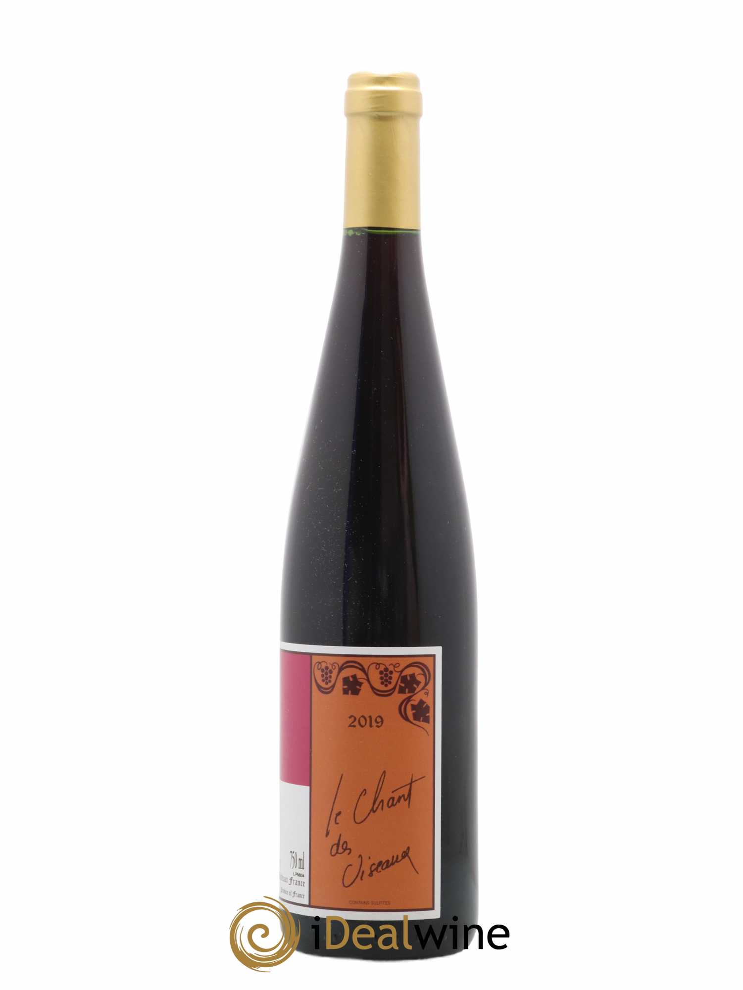 Alsace Pinot noir Le Chant des Oiseaux Gérard Schueller (Domaine)  (no reserve) 2019 - Lot of 1 bottle - 1