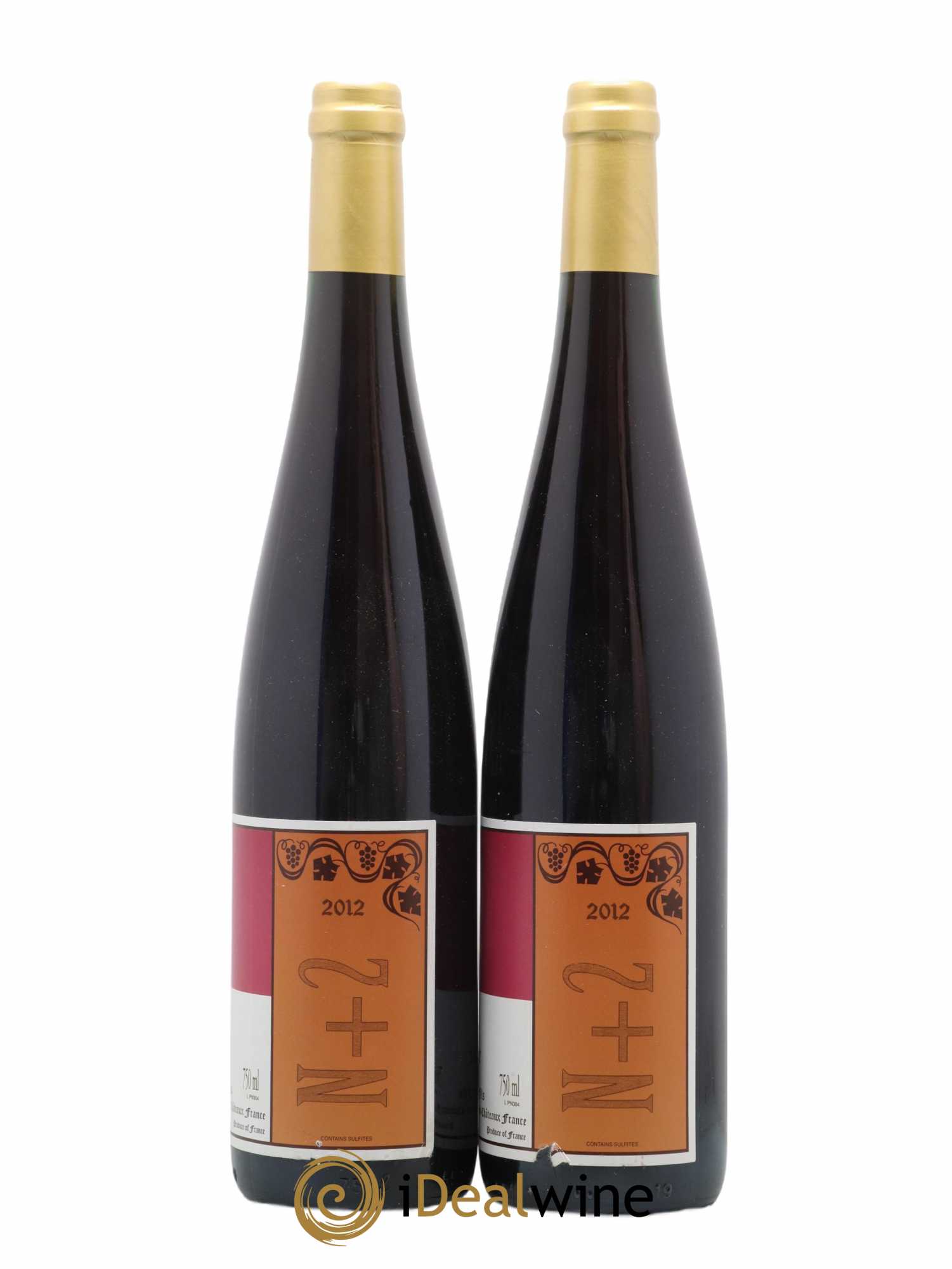 Alsace N2 Schueller (no reserve) 2012 - Lot of 2 bottles - 1