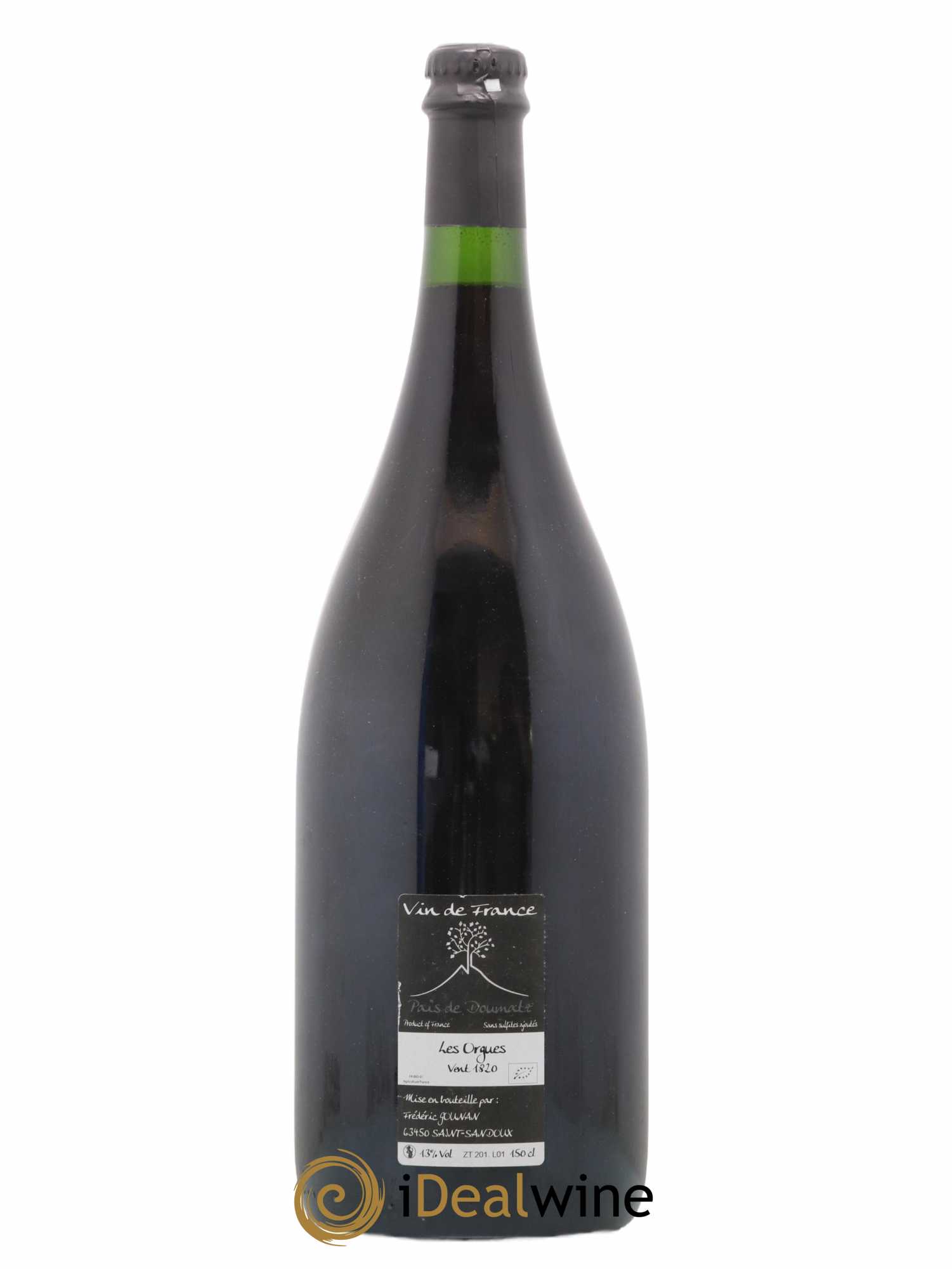 Vin de France Les Orgues Vignoble de l'Arbre Blanc  (no reserve) 2018 - Lot of 1 magnum - 1