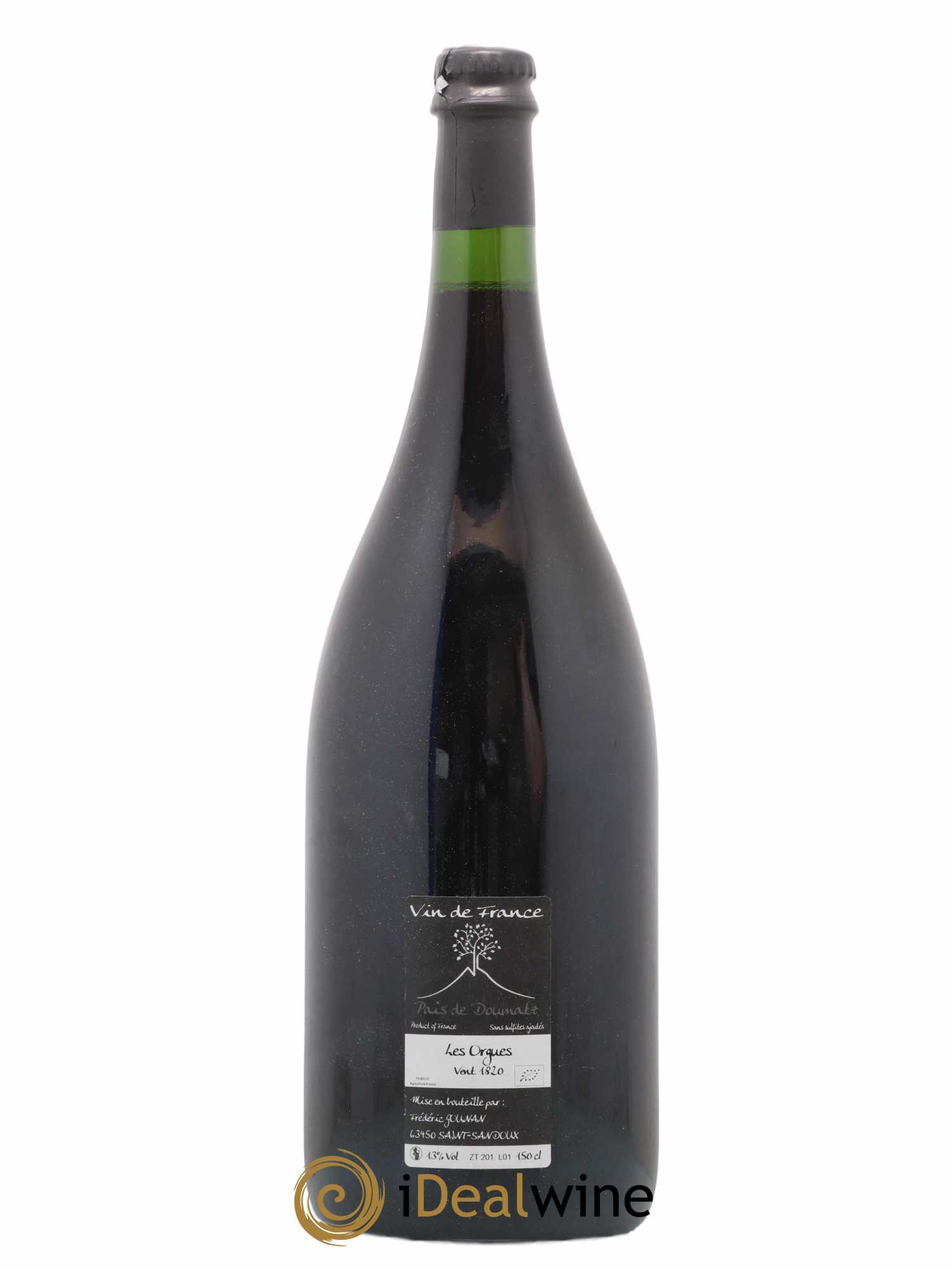 Vin de France Les Orgues Vignoble de l'Arbre Blanc  (no reserve) 2018 - Lot of 1 magnum - 1