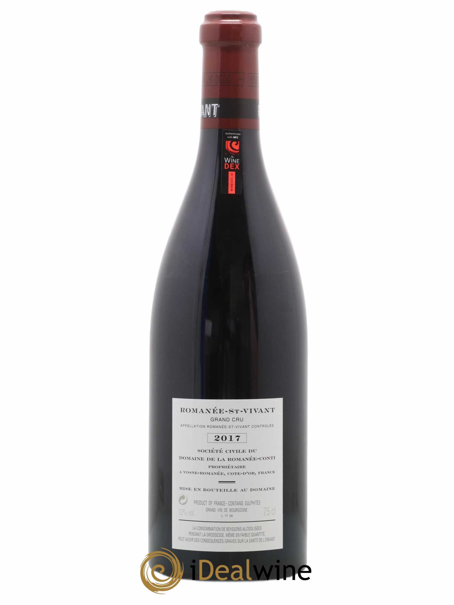 Romanée-Saint-Vivant Grand Cru Domaine de la Romanée-Conti  (no reserve) 2017 - Lot of 1 bottle - 1