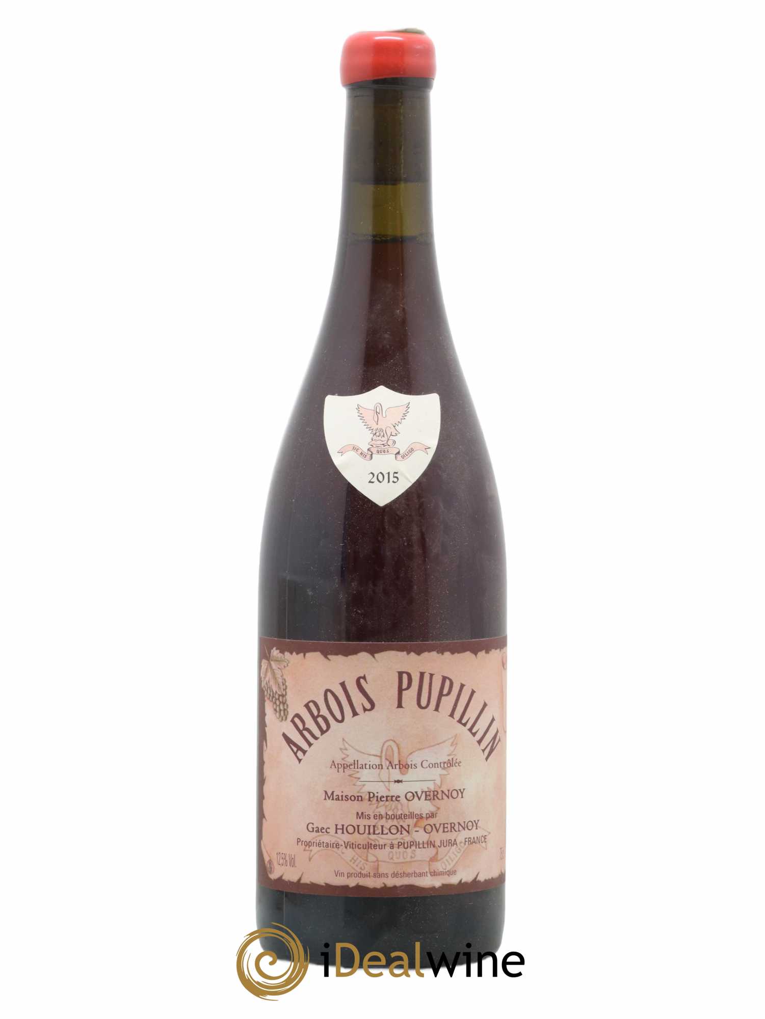 Arbois-Pupillin Poulsard (cire rouge) Overnoy-Houillon (Domaine) (no reserve) 2015 - Lot of 1 bottle - 0