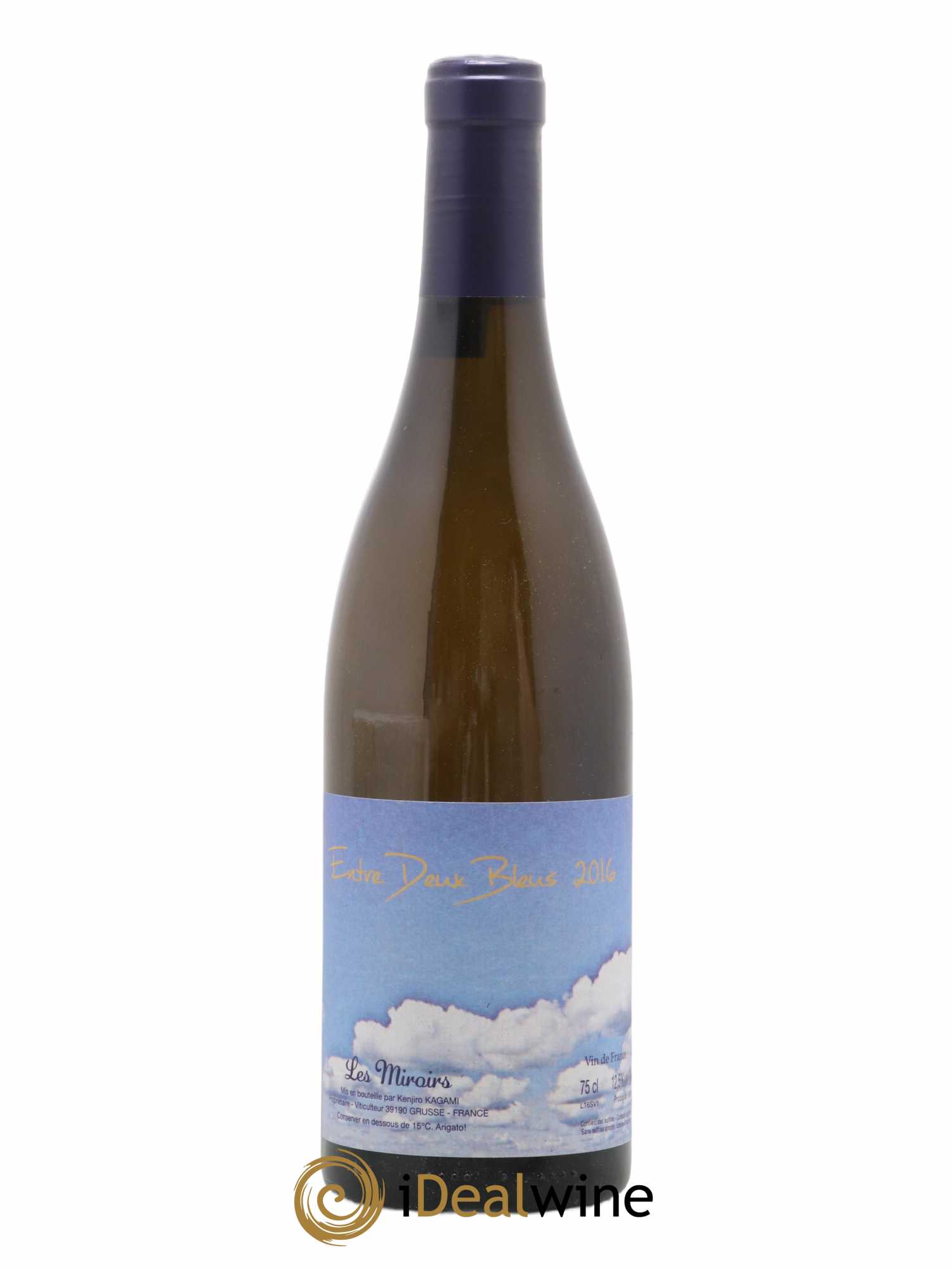 Vin de France Entre Deux Bleus Les saugettes Kenjiro Kagami - Domaine des Miroirs (no reserve) 2016 - Lot of 1 bottle - 0