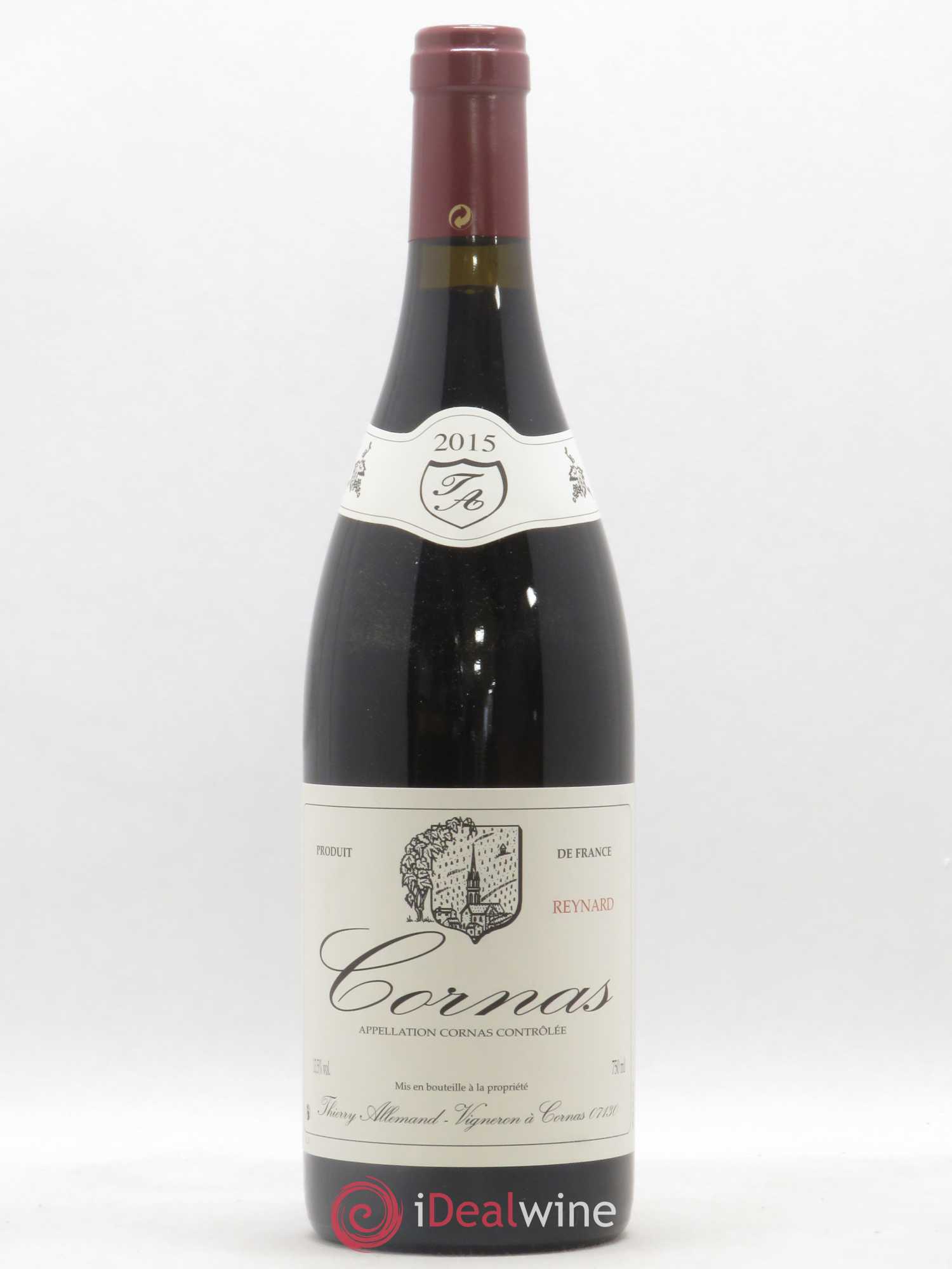 Cornas Reynard Thierry Allemand 2015 - Lot de 1 bouteille - 0