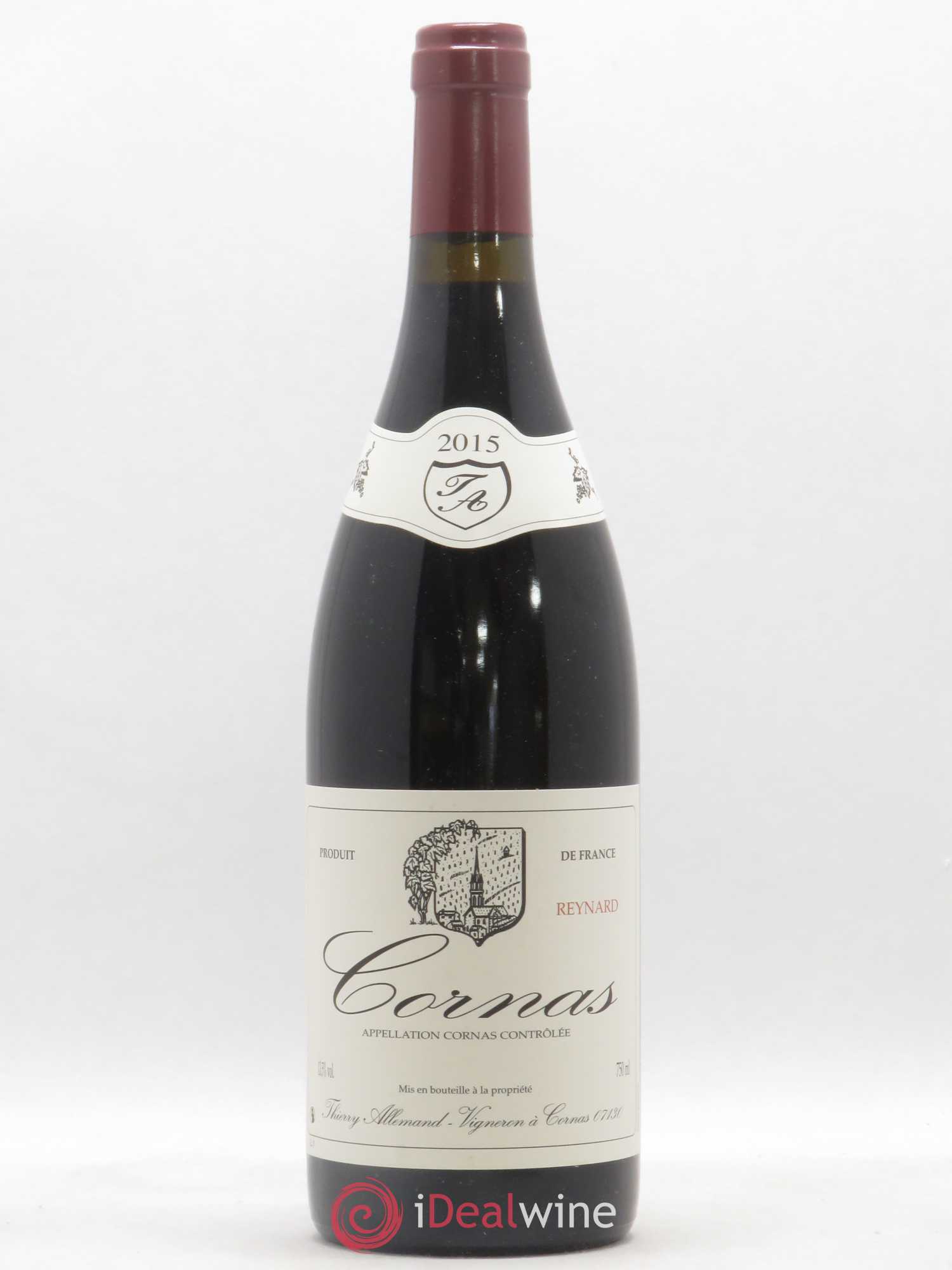 Cornas Reynard Thierry Allemand 2015 - Lot de 1 bouteille - 0