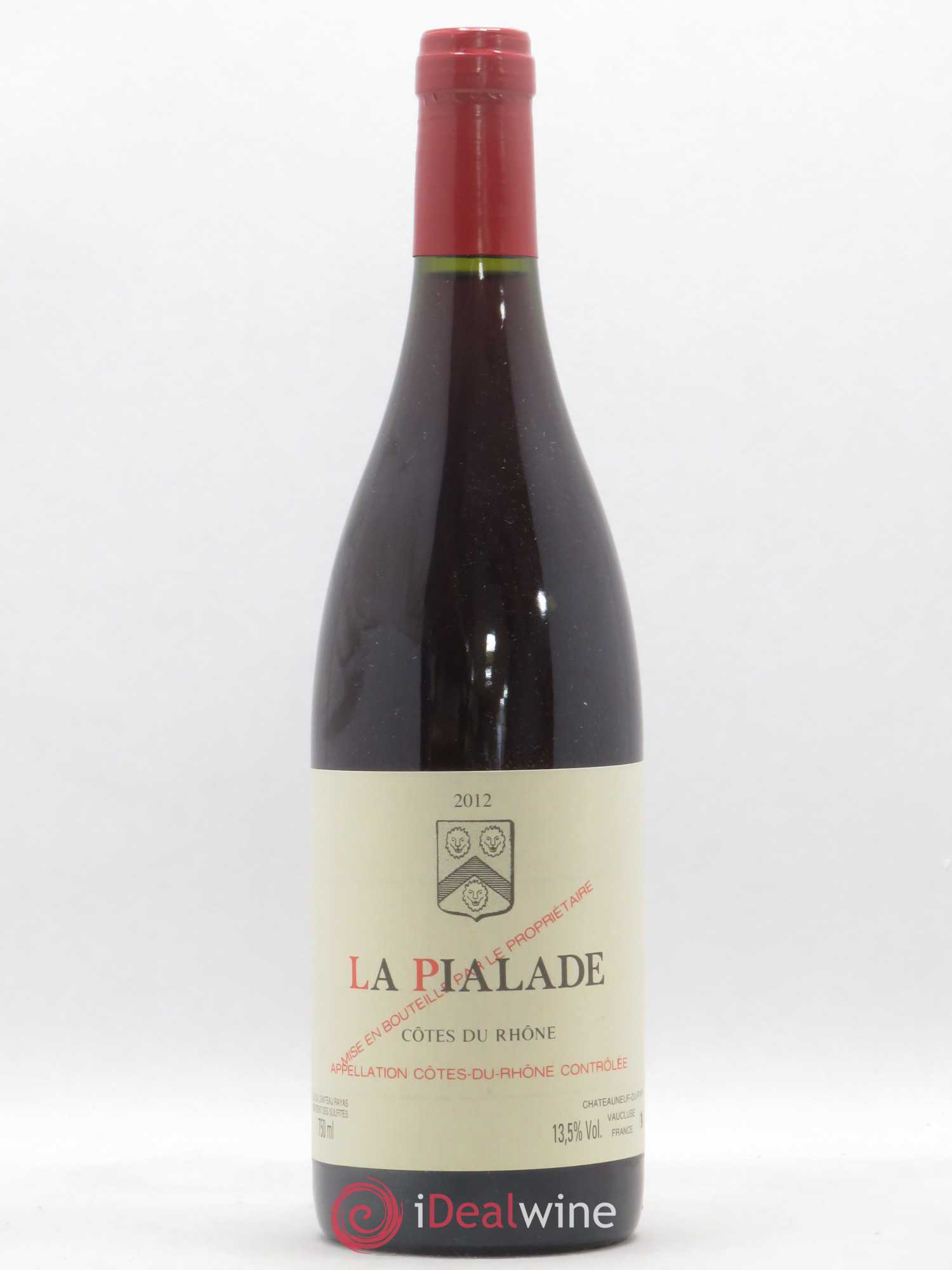Côtes-du-Rhône La Pialade Emmanuel Reynaud 2012 - Lot de 1 bouteille - 0