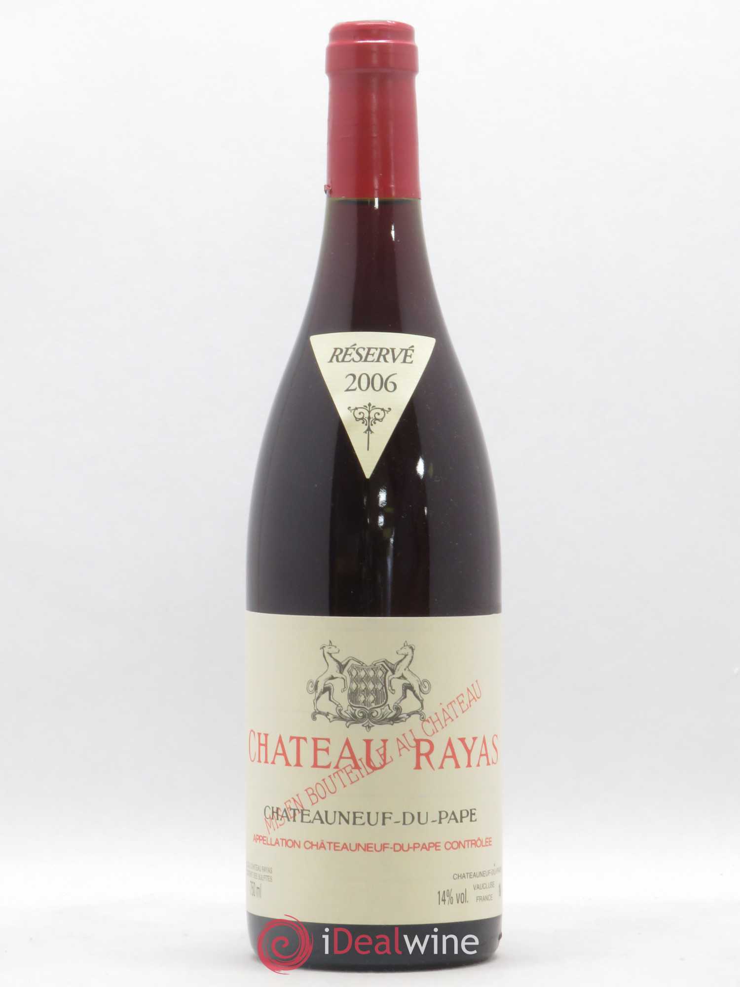 Châteauneuf-du-Pape Château Rayas Emmanuel Reynaud 2006 - Lot de 1 bouteille - 0